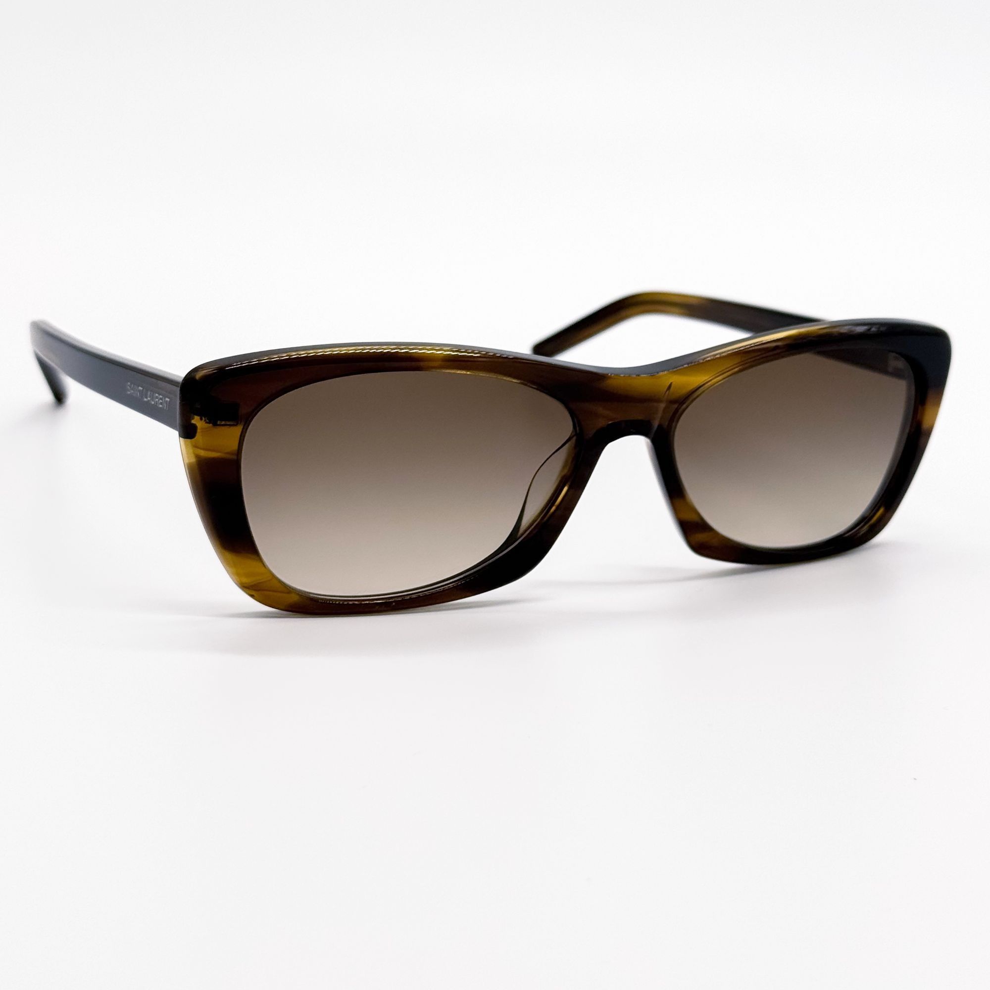 Saint Laurent Paris NEW SAINT LAURENT SUNGLASSES SL613 004 WOMEN HAVANA EYEWEAR Size ONE SIZE - 5 Thumbnail