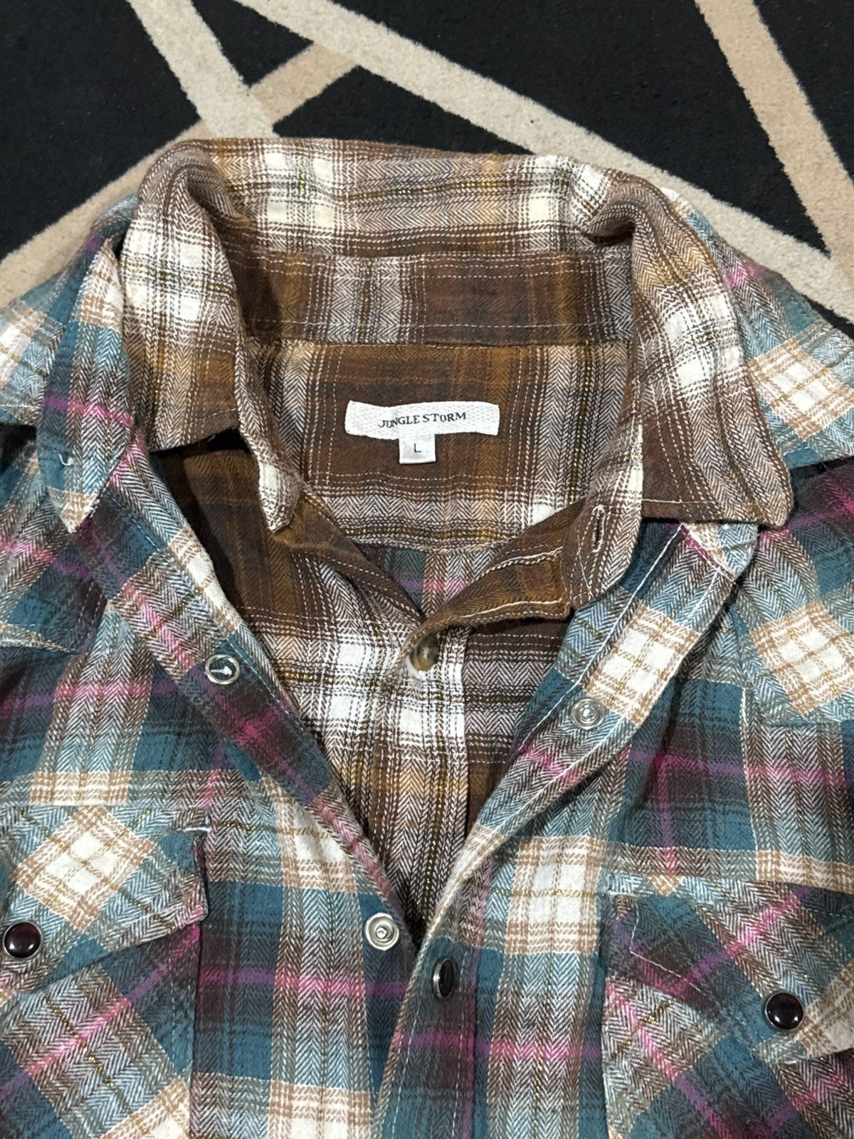 Tornado Mart Double Layers Junglestrom Long Shirt Japanese Styled Size US L / EU 52-54 / 3 - 5 Thumbnail