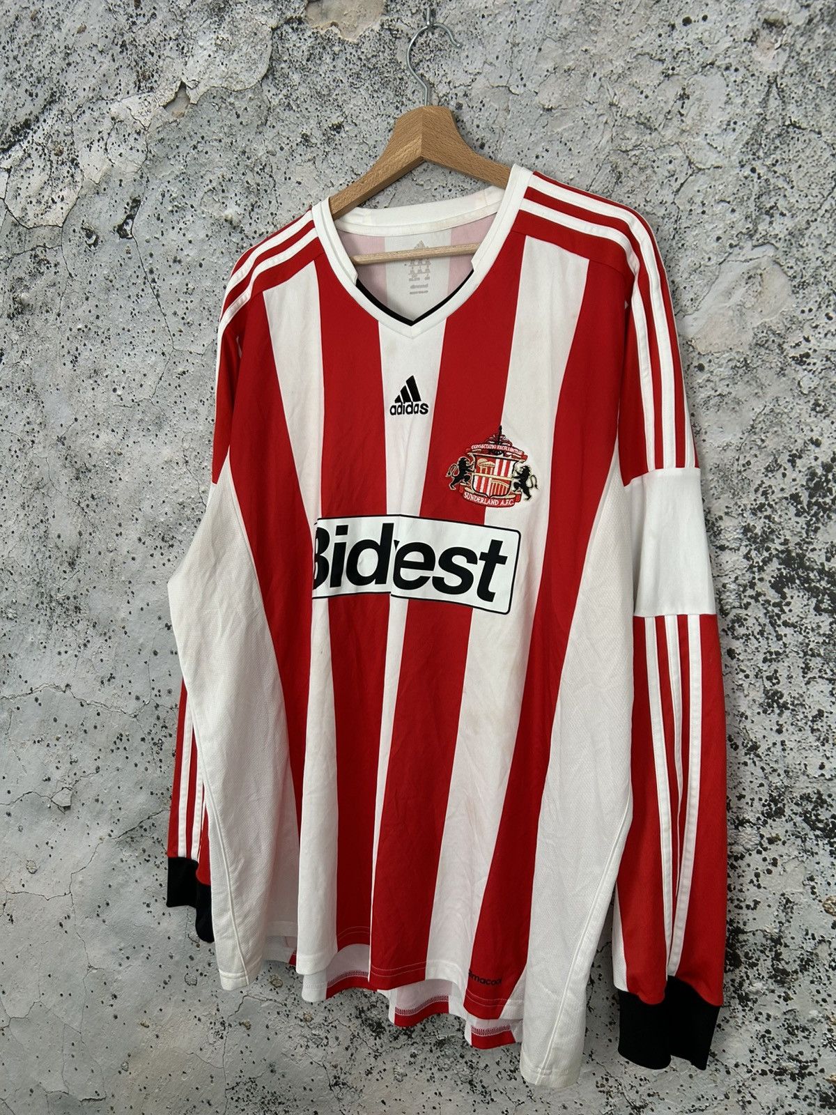 Adidas Adidas Sunderland AFC Soccer Jersey Longsleeve Football Rare Size US XXL / EU 58 / 5 - 2 Thumbnail