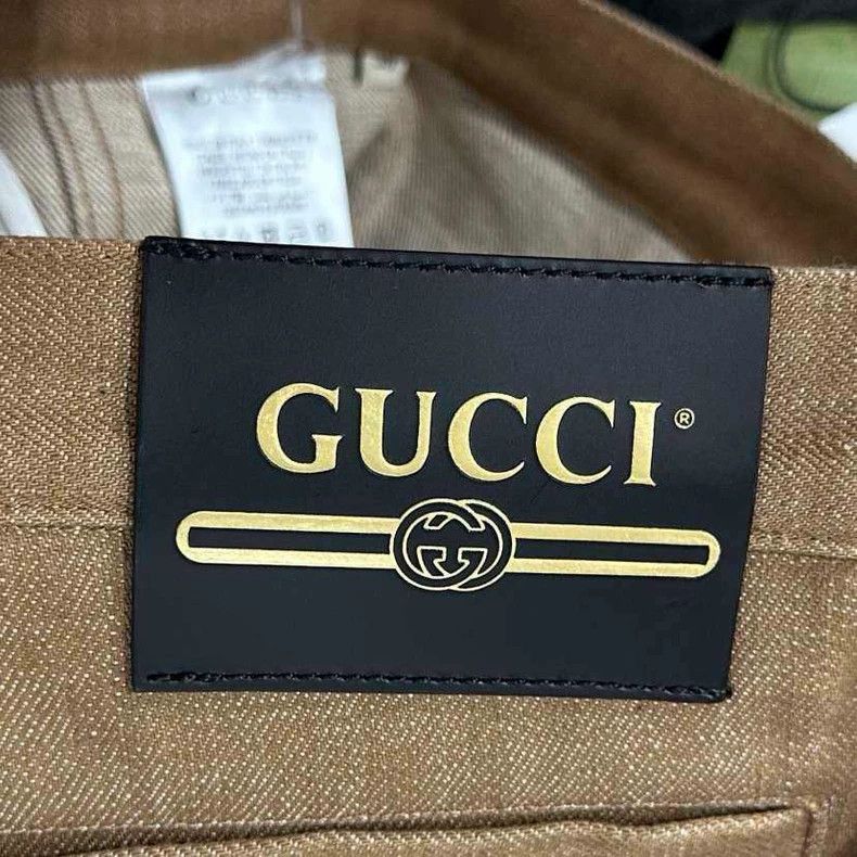 Gucci Gucci Horse buckle brown linen long Size US 38 / EU 54 - 5 Thumbnail