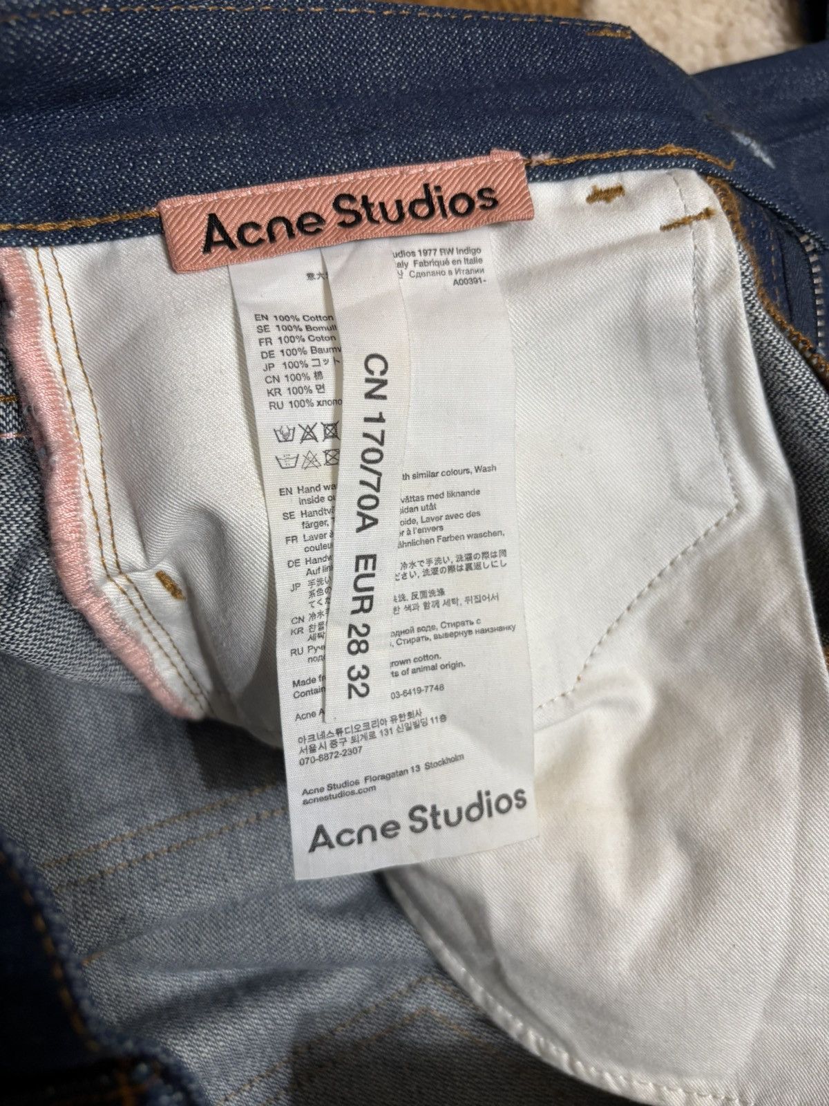 Acne Studios Acne Studios Straight leg Denim Size US 28 / EU 44 - 5 Thumbnail