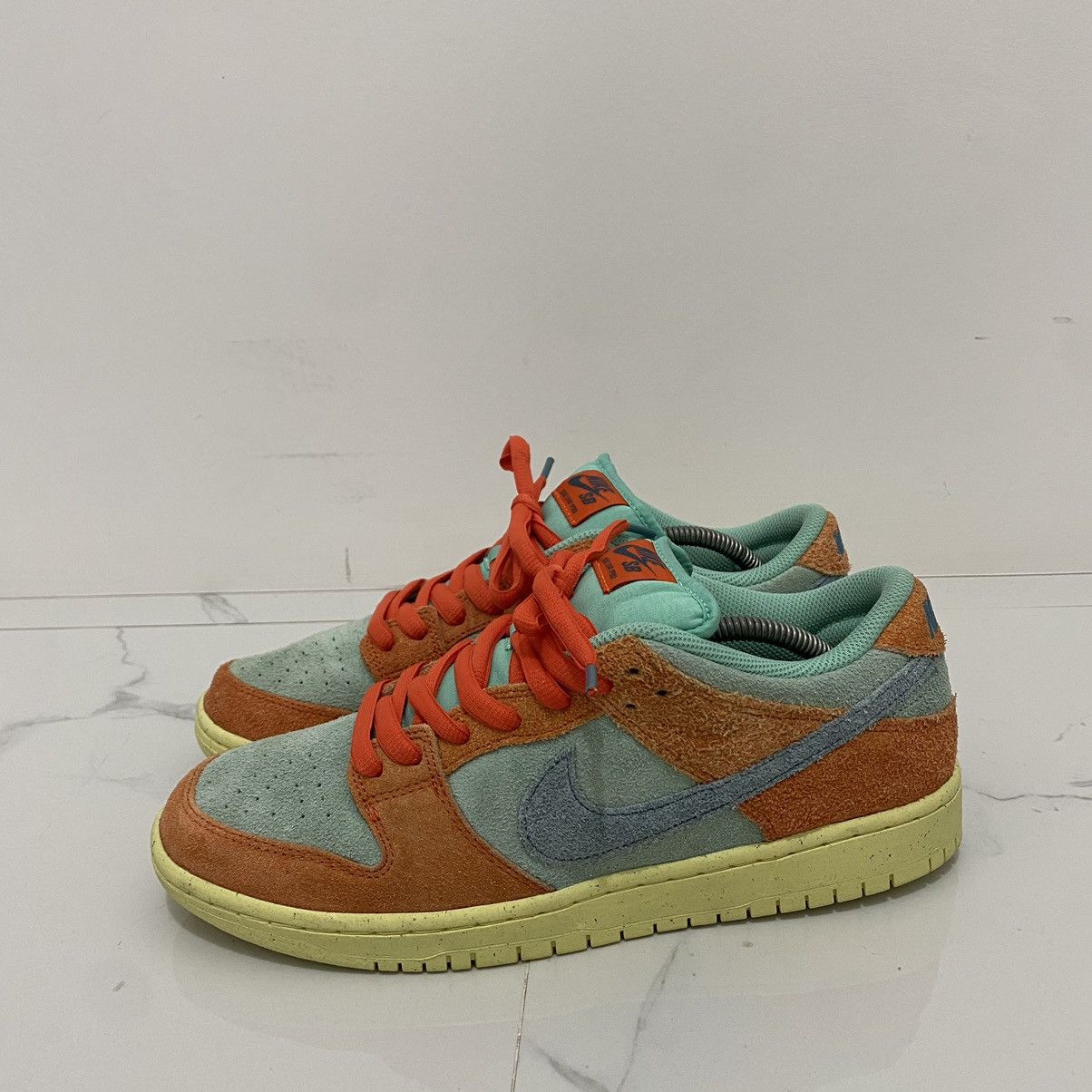 Nike Nike SB Dunk Low Orange Emerald Rise Size US 10 / EU 43 - 2 Thumbnail