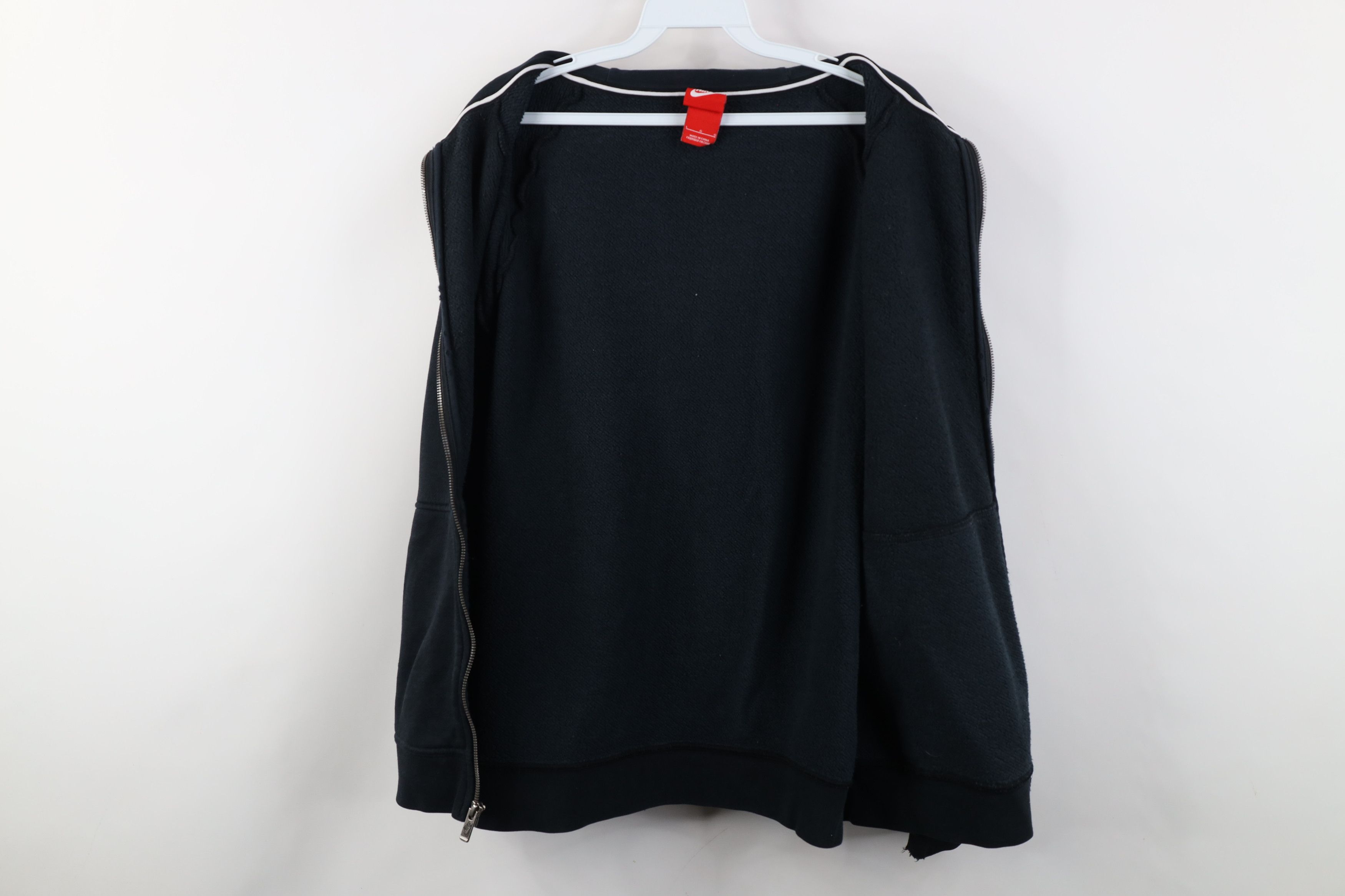 Nike Vintage Y2K Nike Travis Scott Big Swoosh Full Zip Hoodie Size L / US 10 / IT 46 - 11 Thumbnail