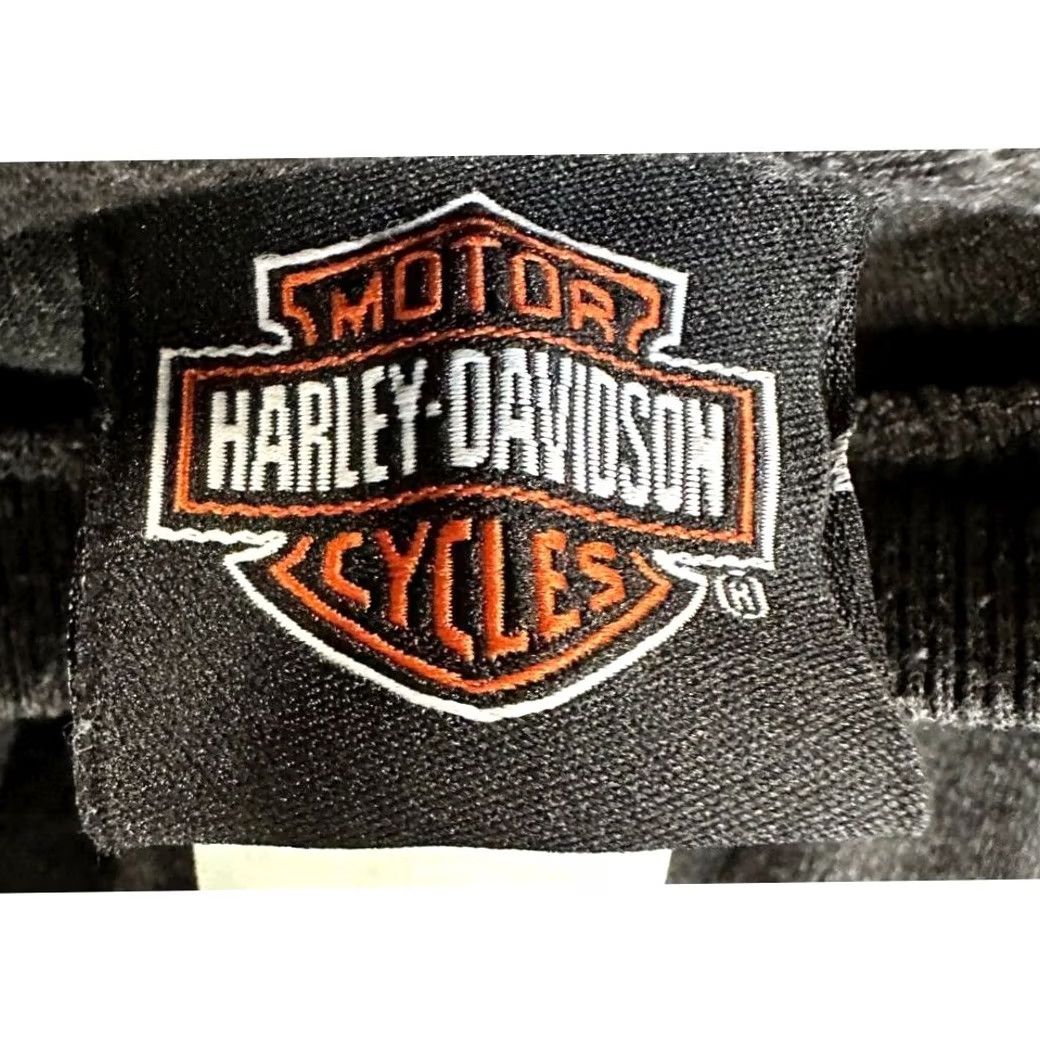 Harley Davidson Harley-Davidson Shirt Adult 2XL Black T-Shirt Mens Cotton Polyester Crew Neck Short Sleeve Solid Made In USA St. Augustine Florida Vintage: No Size US XXL / EU 58 / 5 - 3 Thumbnail