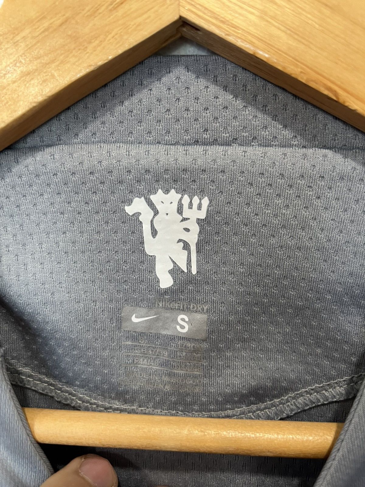 Nike Nike Manchester United 2007/2008 Player Issue Jersey Soccer Size US S / EU 44-46 / 1 - 6 Thumbnail