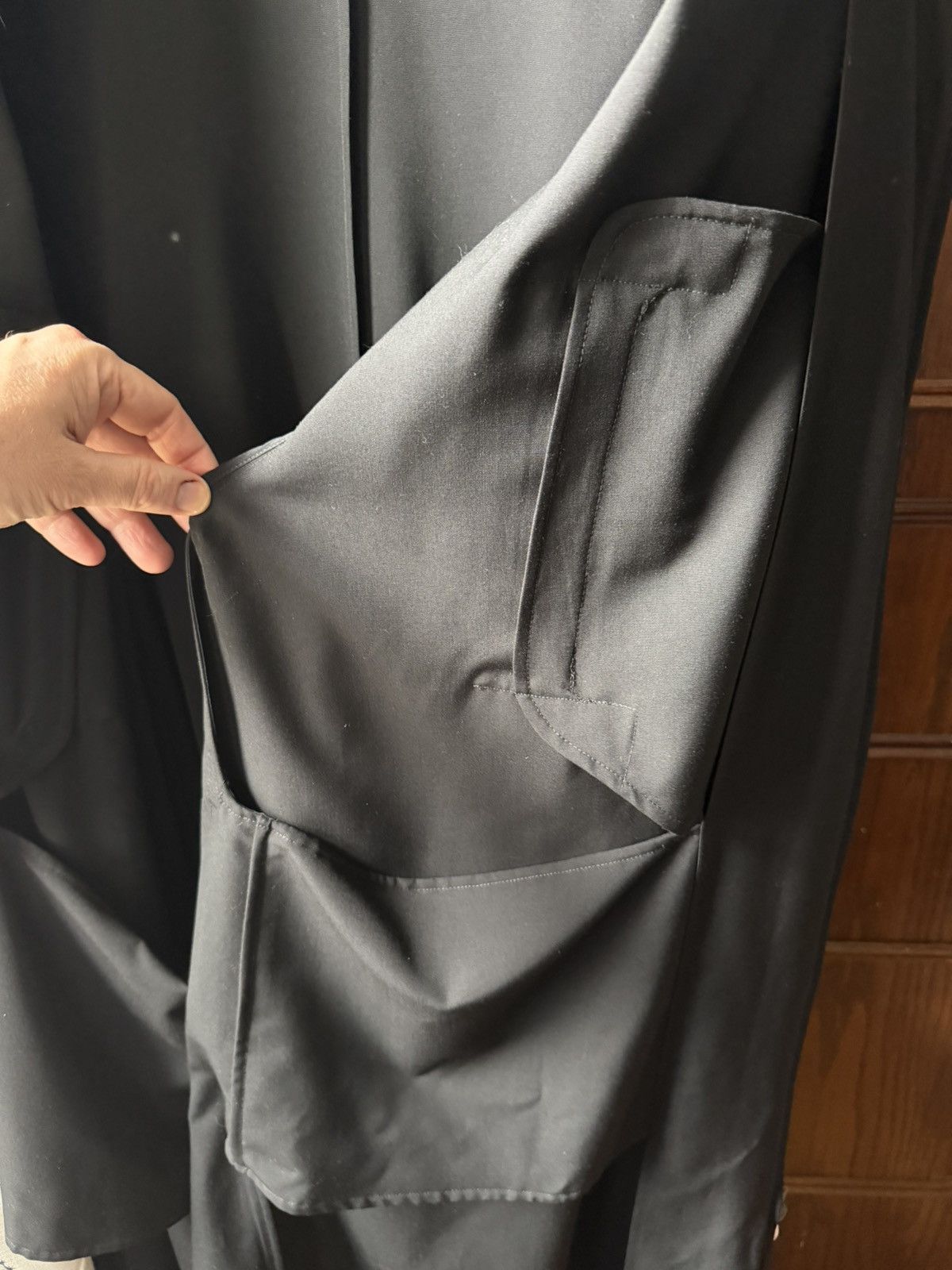 Fear of God $4.3K wool trench coat, IT50/US40, made in Italy Size US M / EU 48-50 / 2 - 9 Thumbnail