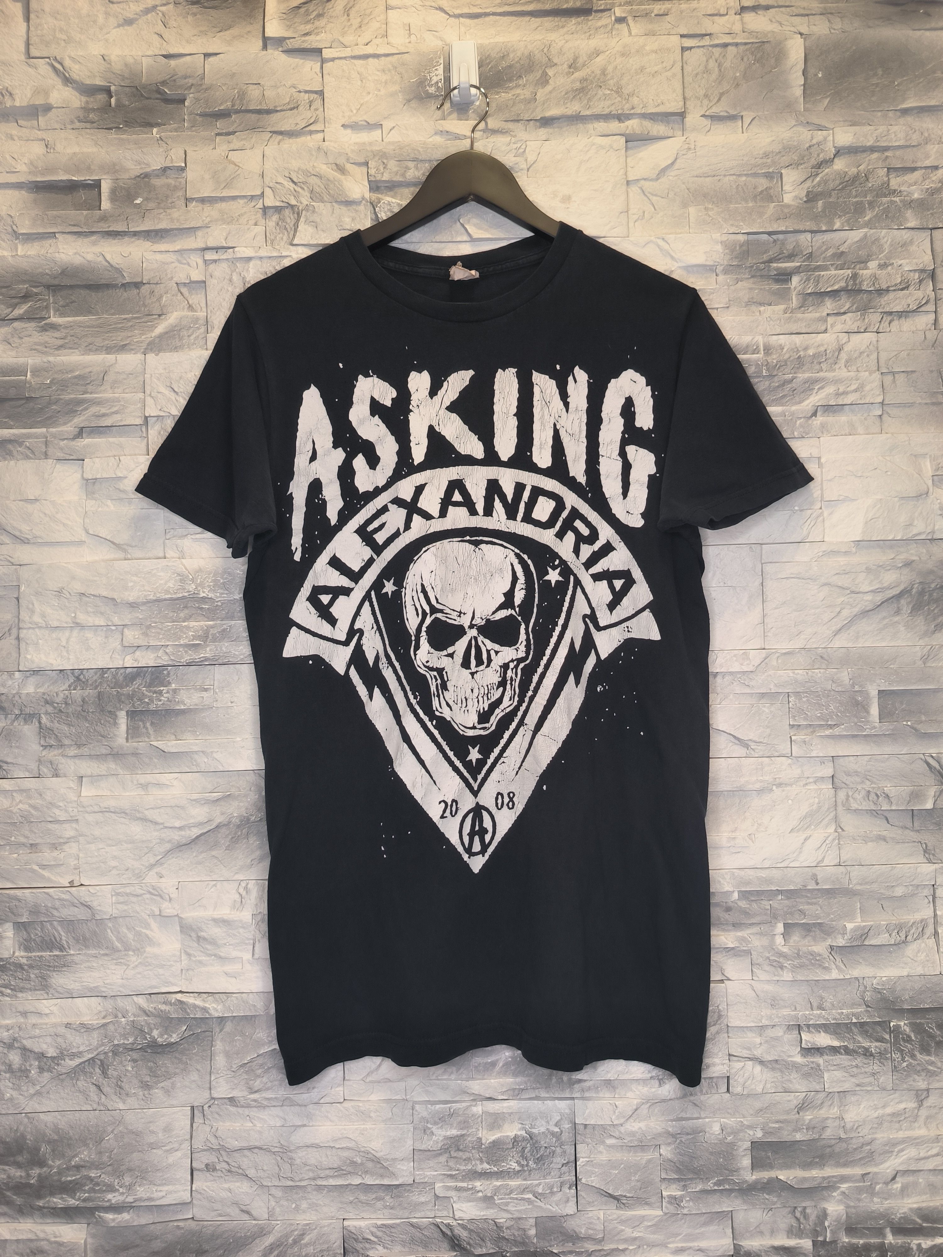 Band Tees Asking Alexandria Vintage Band Tee Logo 2008 Size US S / EU 44-46 / 1 - 1 Thumbnail