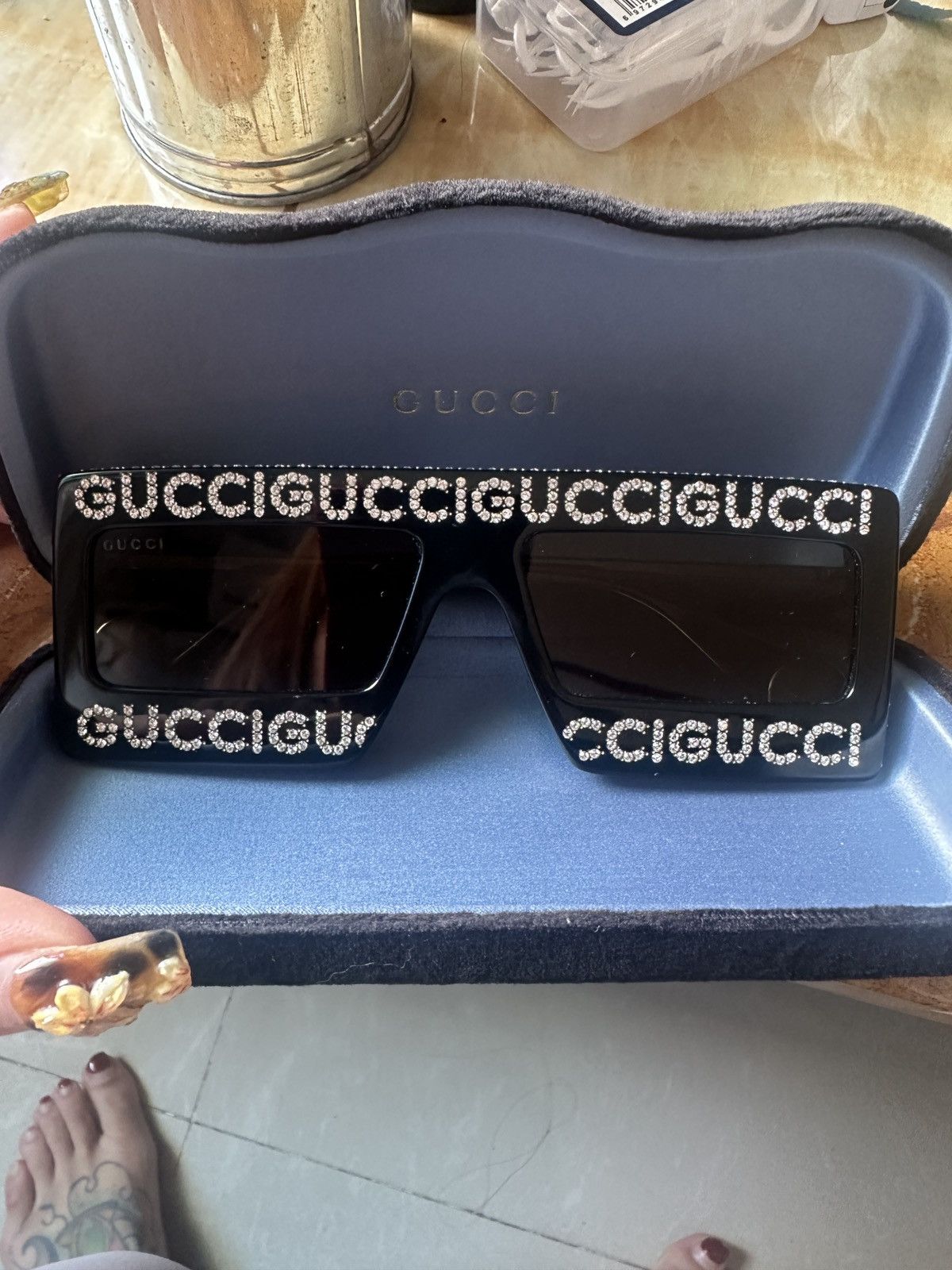 Gucci Gucci runway sunglasse Size ONE SIZE - 1 Thumbnail