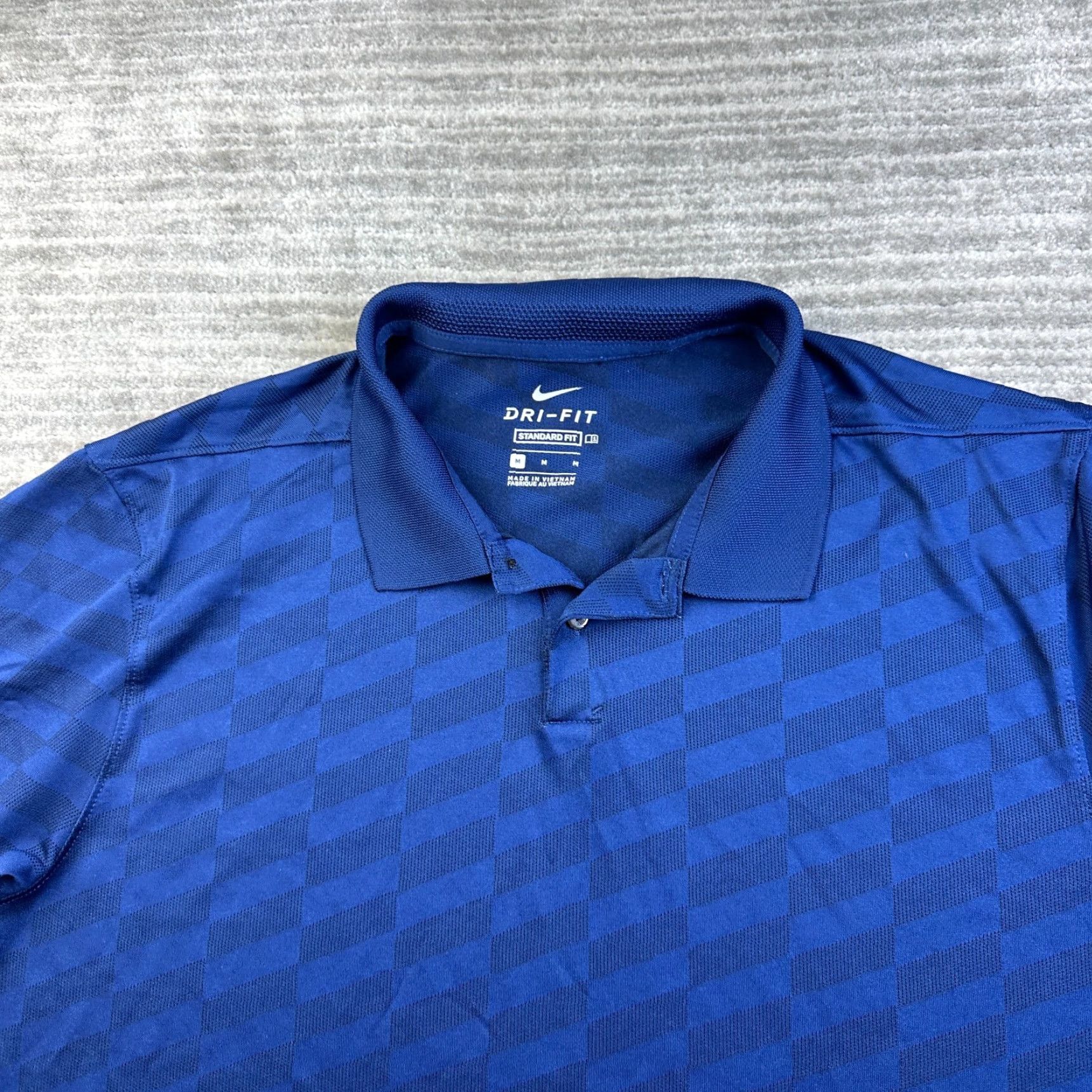 Nike Nike Polo Shirt Mens Medium Blue Vapor Dri Fit Golf Performance Polo Shirt Nike Dri-Fit Size US M / EU 48-50 / 2 - 3 Thumbnail