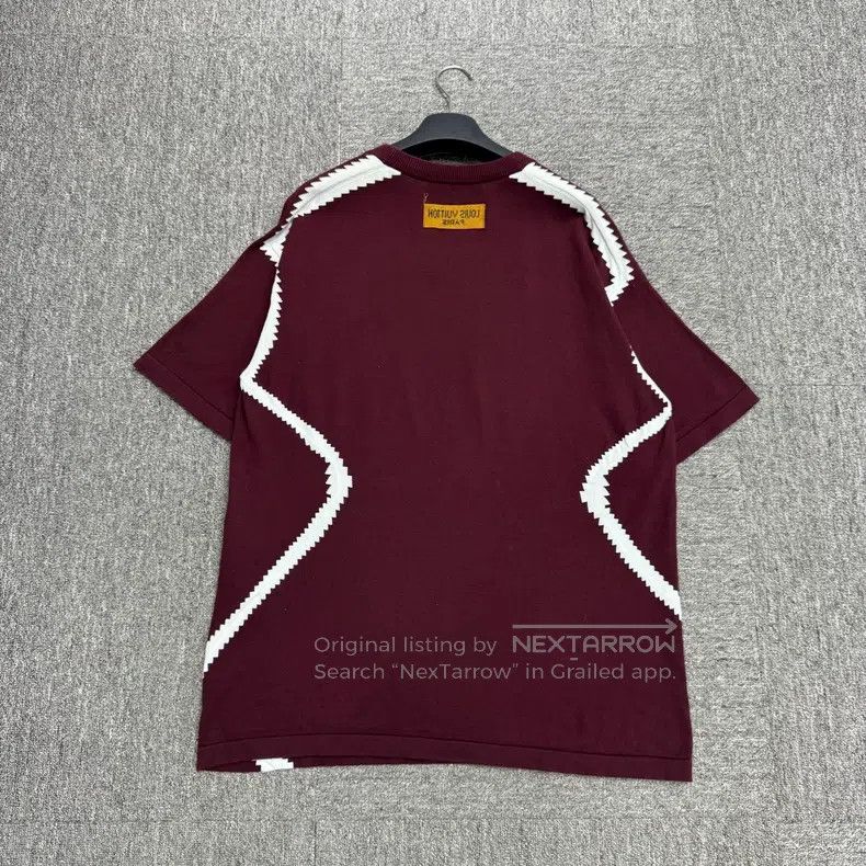 Louis Vuitton Louis Vuitton Letter jacquard knit short sleeves Size US L / EU 52-54 / 3 - 2 Thumbnail