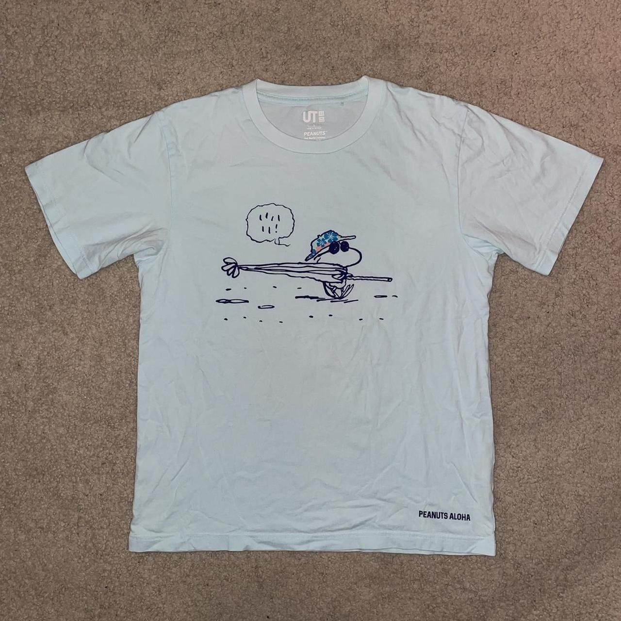 Uniqlo Uniqlo x Peanuts Aloha Hawaii Snoopy t shirt Size US S / EU 44-46 / 1 - 1 Thumbnail