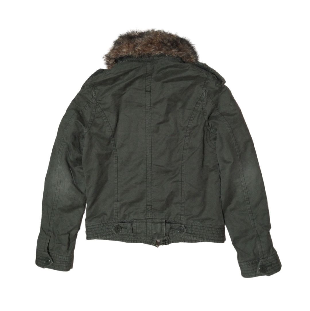 Beauty Beast Abercrombie - fur collar jacket Cropped Pilot Jacket Size US M / EU 48-50 / 2 - 2 Thumbnail