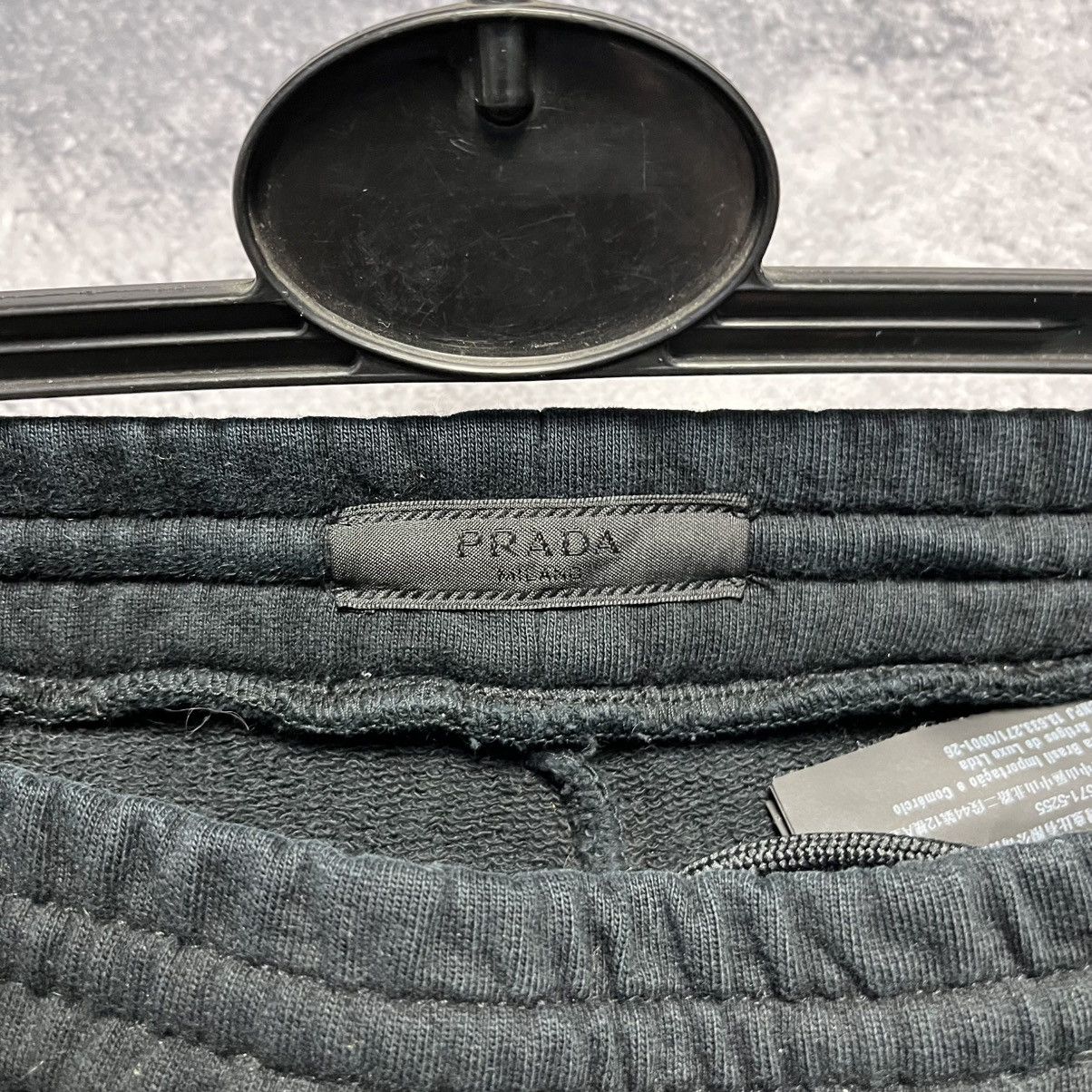 Prada Prada Black Tab Sweatpants Joggers Luxury Designer Size US 28 / EU 44 - 5 Thumbnail