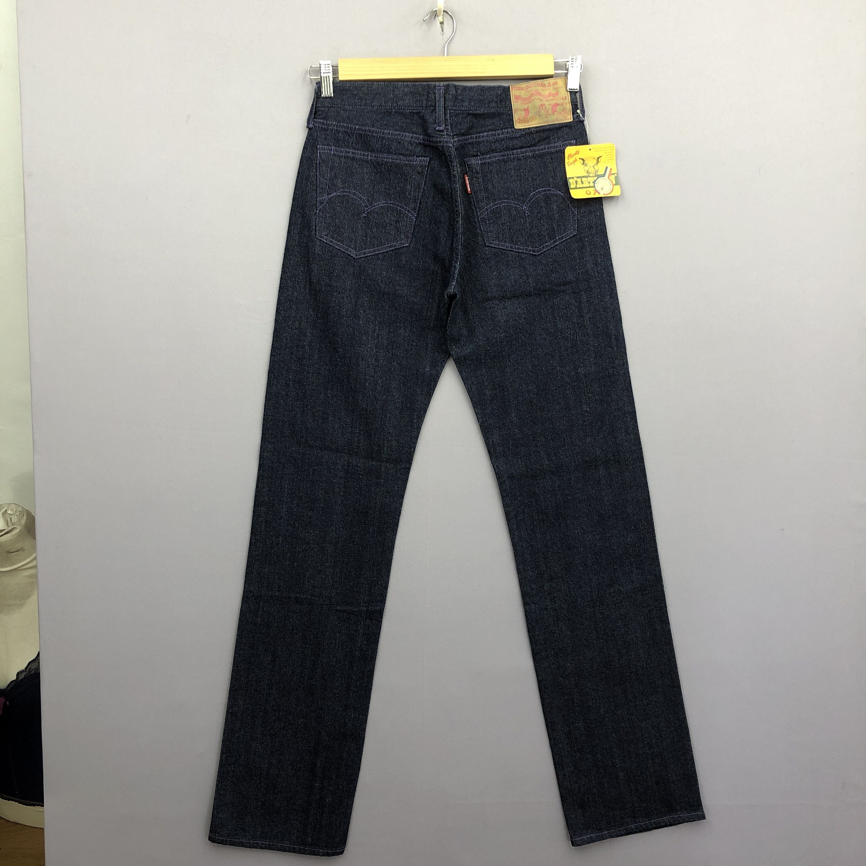 Studio D'Artisan Crazy NWT Vintage Y2K Studio D'Artisan Selvedge Jeans Denim Size 28" / US 6 / IT 42 - 2 Thumbnail