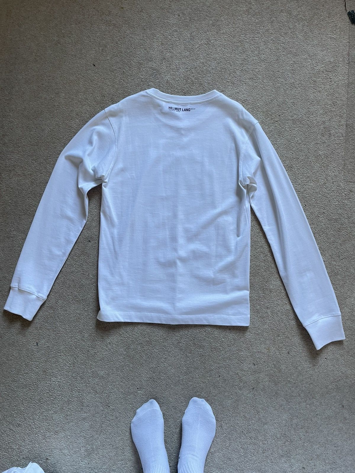 Helmut Lang Helmut Lang White Walter Pfeiffer Edition Hands 1984 T Shirt Size XS / US 0-2 / IT 36-38 - 6 Thumbnail