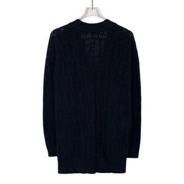 Fendi Fendi Black Logo Pattern Knit Cardigan Size US XS / EU 42 / 0 - 2 Thumbnail