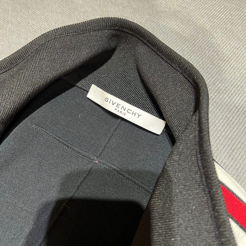Givenchy Givenchy Black and Red Color Block Logo School Jacket Size US S / EU 44-46 / 1 - 4 Thumbnail