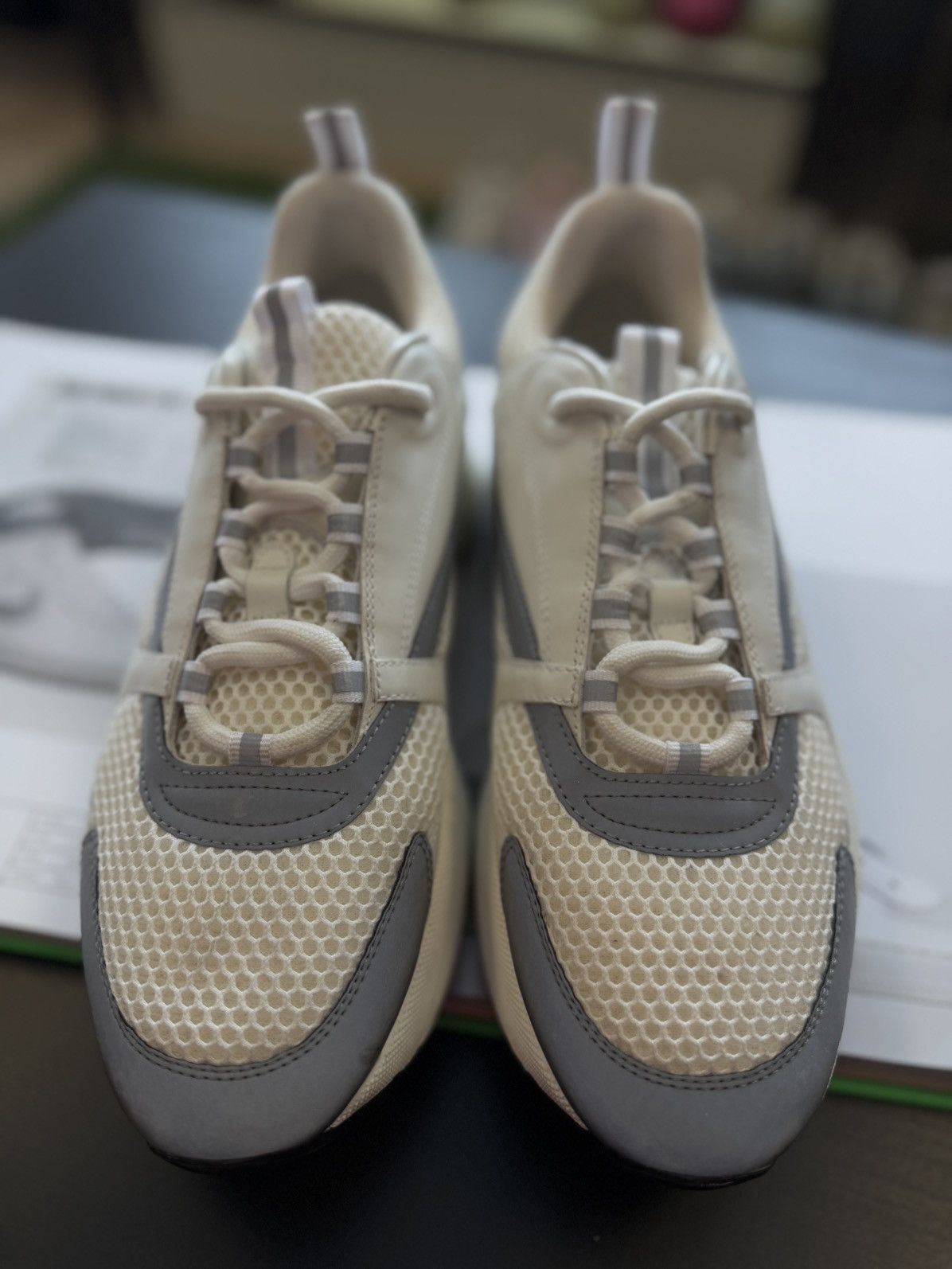 Dior Dior B22 White Sneakers Size 43EU/10US Discontinued Size US 10 / EU 43 - 6 Thumbnail