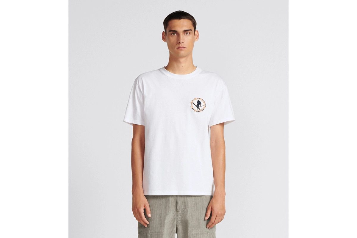 Dior o1bcso1str0225 Peter Doig Relaxed Fit T-Shirt in White Size US S / EU 44-46 / 1 - 4 Thumbnail