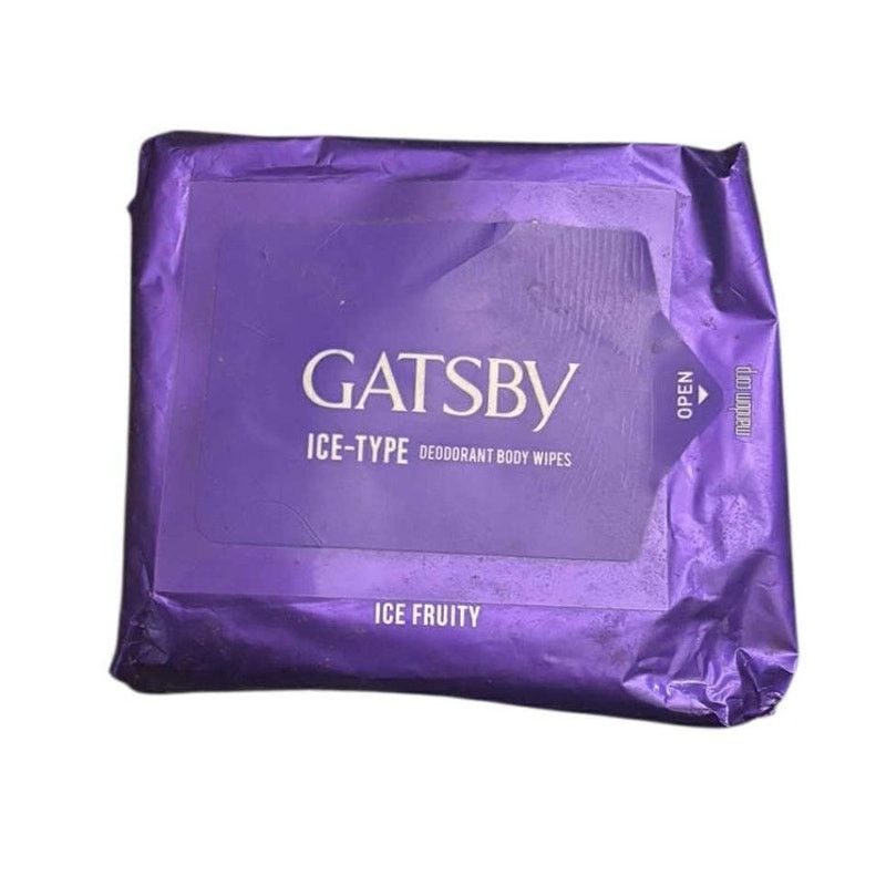 Other New Gatsby Ice-Type Deodorant Body Wipes Ice Fruity RARE Size ONE SIZE - 1 Thumbnail