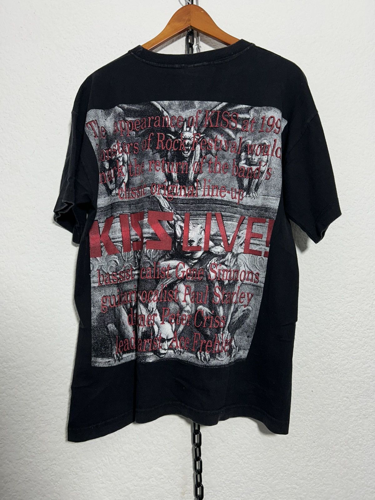 KISS × Mexicana × Vintage 1996 Kiss Gene Simmons Mexican Very Rare Size US XL / EU 56 / 4 - 2 Thumbnail
