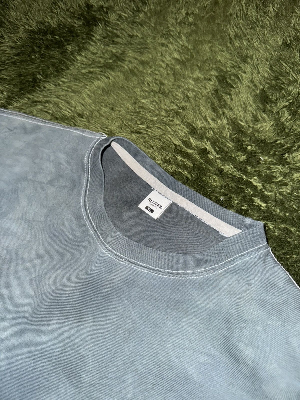 Japanese Brand [XL] Reover Hand-Dyed Rework Triple Stitch Long sleeve Size US XL / EU 56 / 4 - 2 Thumbnail