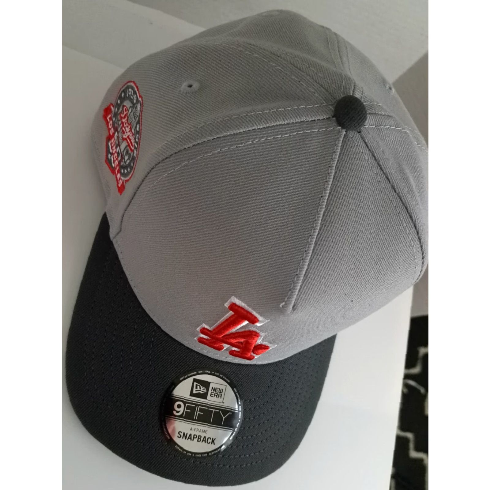 New Era New Era 50 Years LA Dodgers Baseball Hat NWT Adjustable 9FIFTY Cooperstown Multicolor Cap Adults Unisex Baseball 50th Anniversary Nets? Size ONE SIZE - 2 Thumbnail
