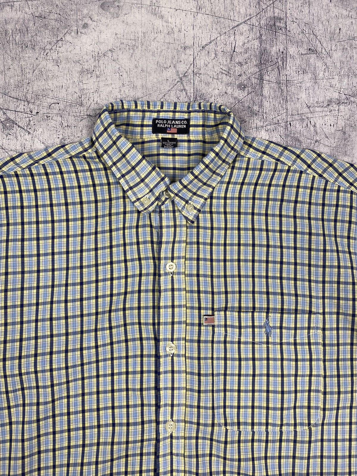 Lauren Ralph Lauren Vintage Polo Ralph Lauren Jeans Co Checkered Button up shirt Size US L / EU 52-54 / 3 - 5 Thumbnail
