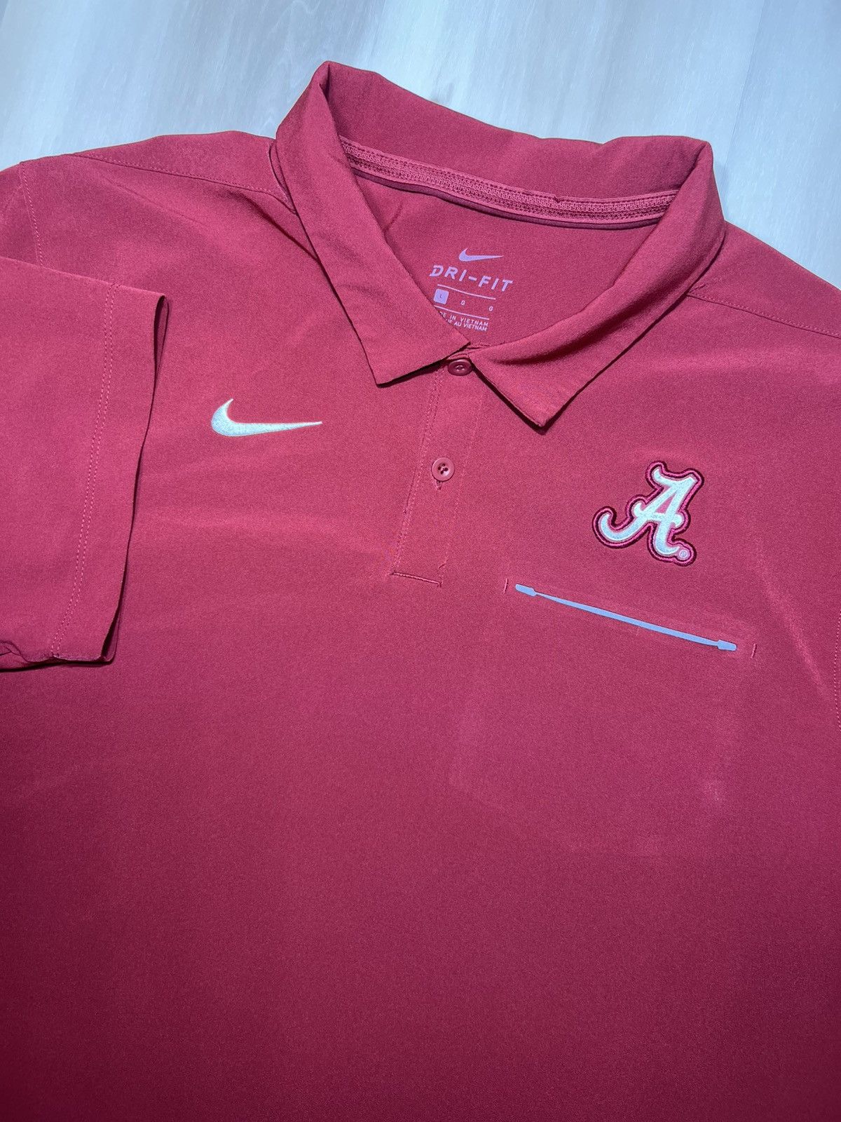 Nike Nike Alabama Crimson Tide Polo Shirt On Field Dri-Fit Red Size US L / EU 52-54 / 3 - 1 Thumbnail