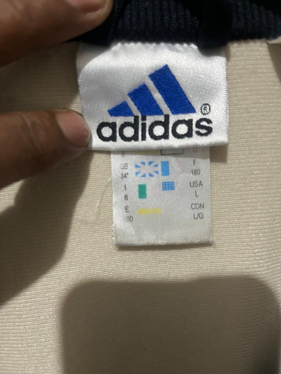 Adidas Jaket Track Adidas Vintage 2002 Size US XL / EU 56 / 4 - 10 Thumbnail