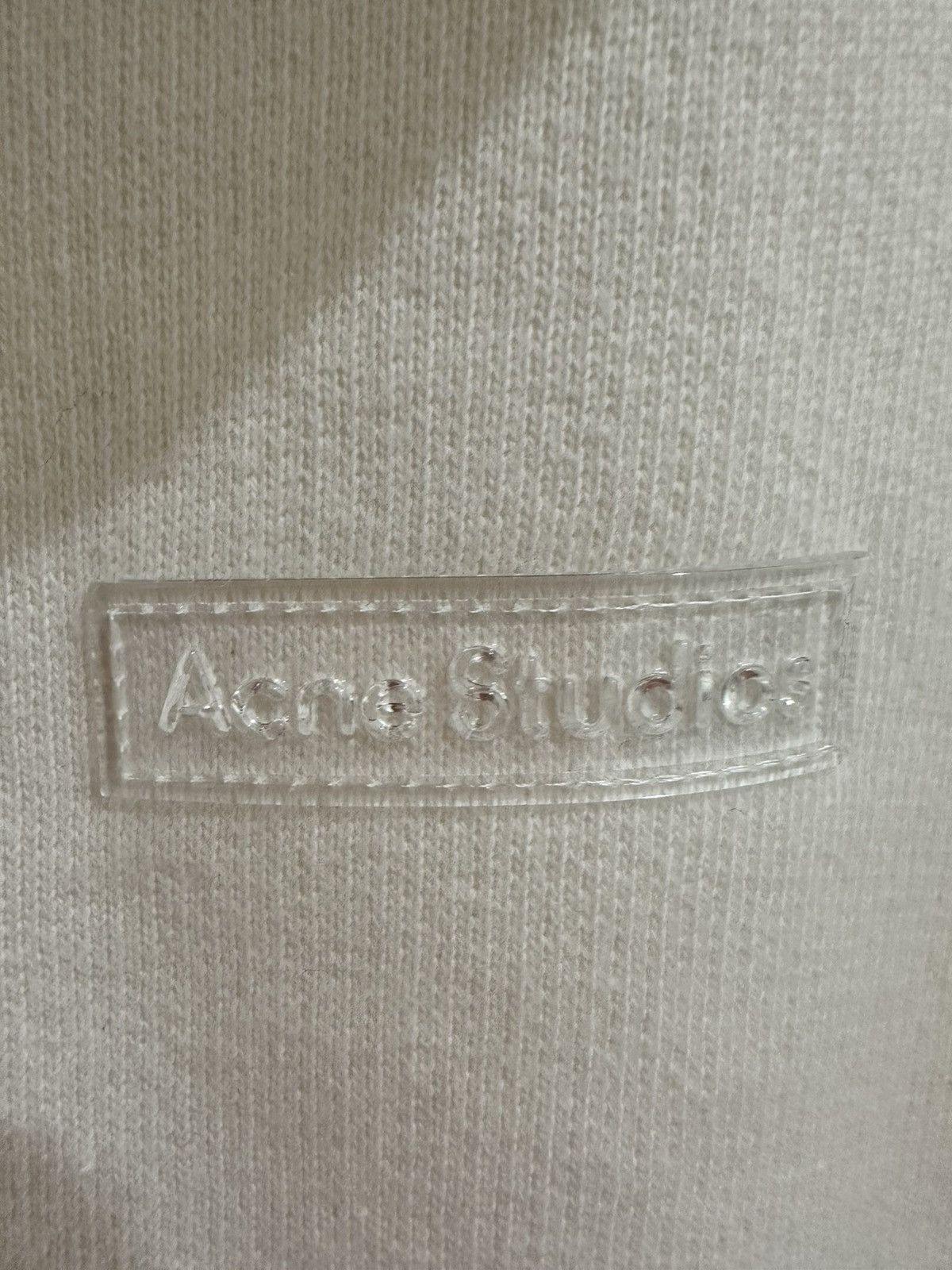 Acne Studios Acne Studios White Logo Patch Hoodie Size US S / EU 44-46 / 1 - 4 Thumbnail