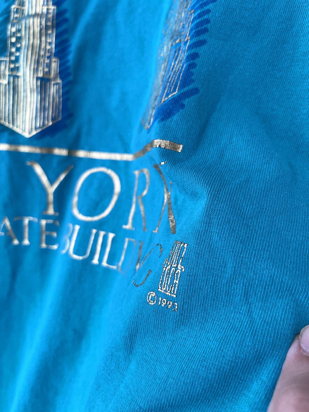 Other 1993 New York Empire State Building Single Stitch Vintage Size US XL / EU 56 / 4 - 6 Thumbnail
