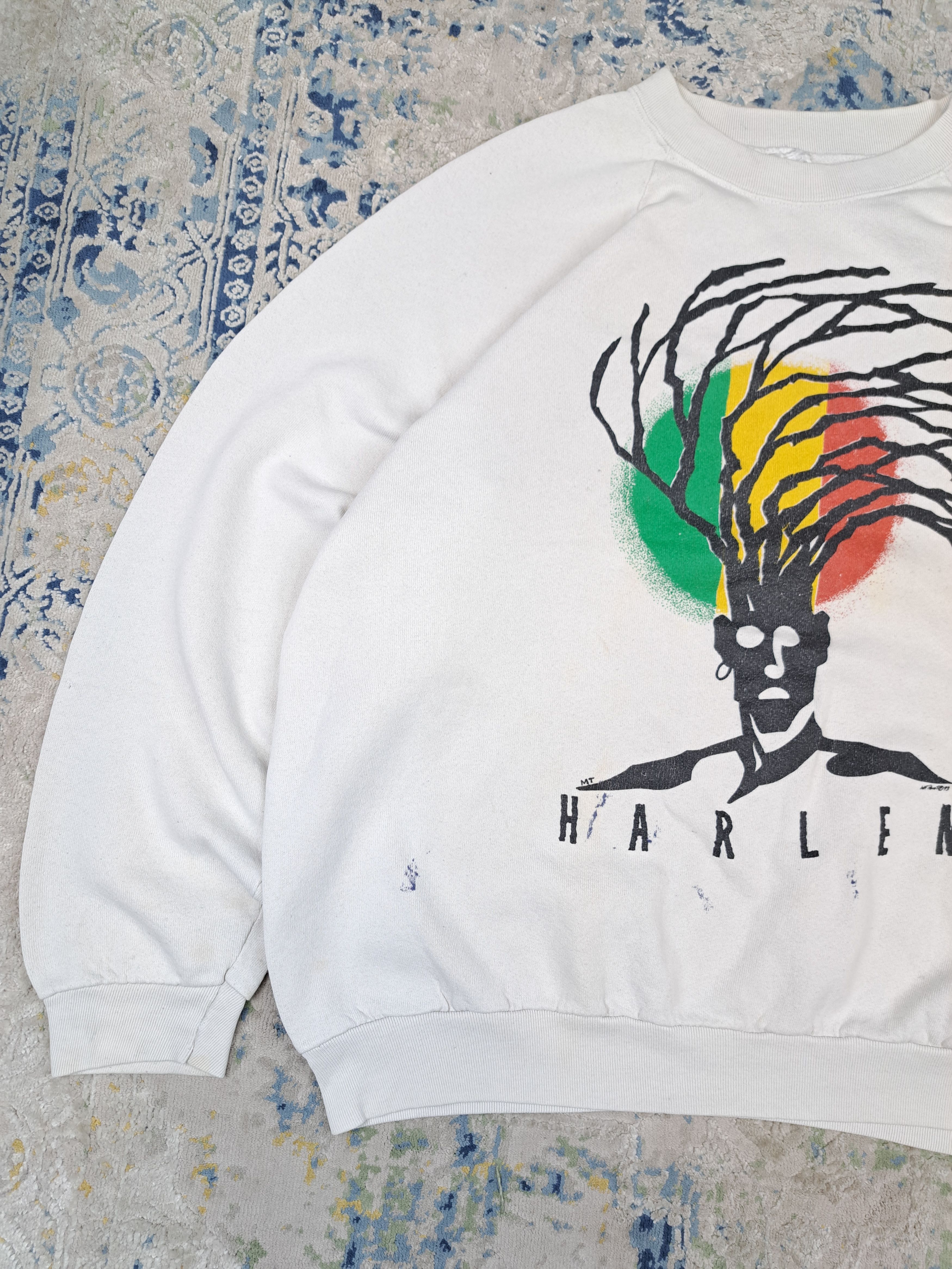 Rap Tees Vintage 1993 Harlem Sweatshirt Baggy Hip Hop Tribe Size US XL / EU 56 / 4 - 6 Thumbnail
