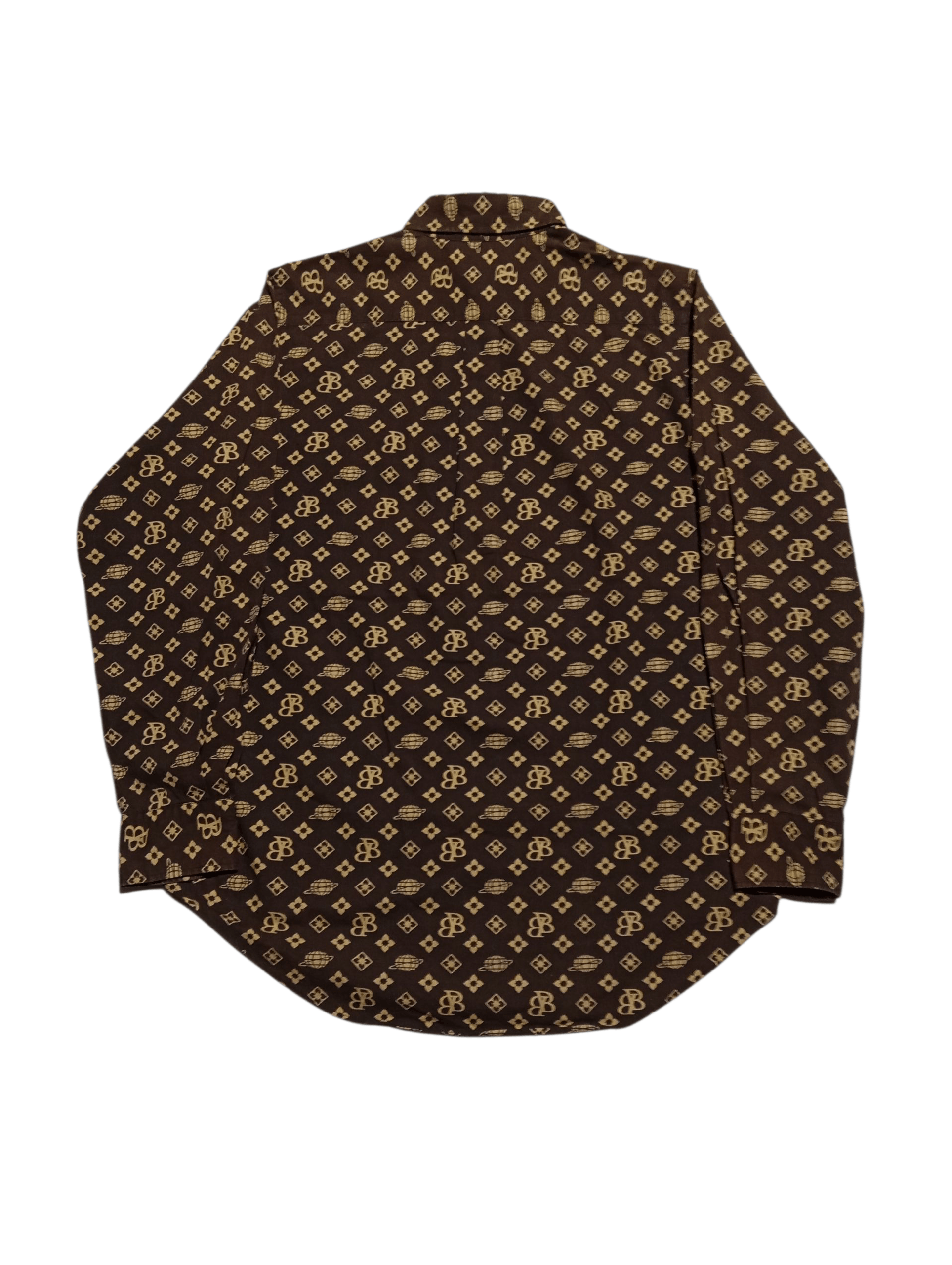 Beams Japan Beams Ripoff LV Monogram Buttons up Shirt Size US M / EU 48-50 / 2 - 3 Thumbnail