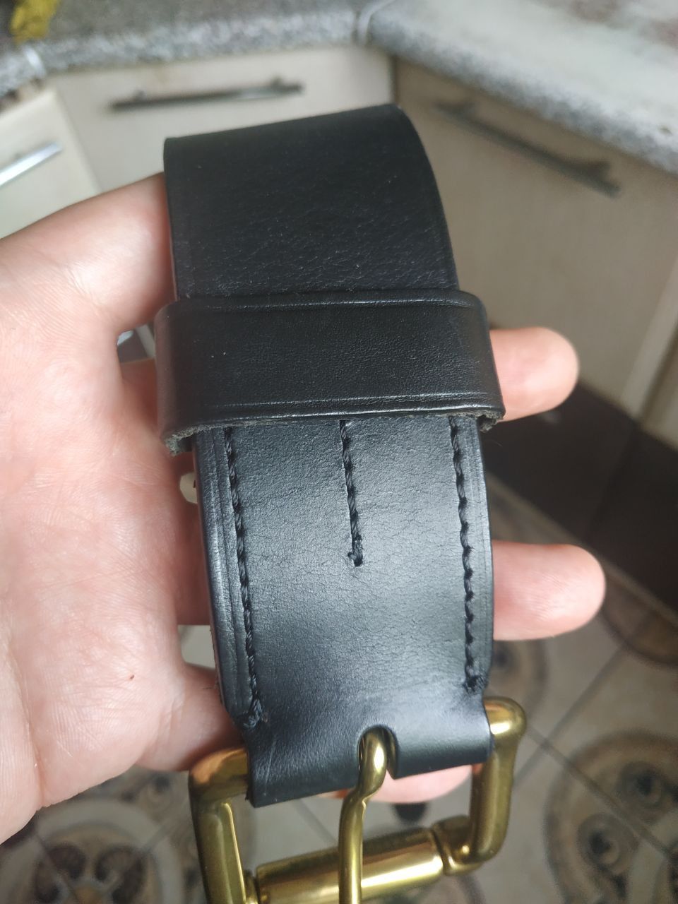 Polo Ralph Lauren Polo Ralph Lauren Leather Roller Buckle Belt 36/90 Black Size ONE SIZE - 22 Thumbnail