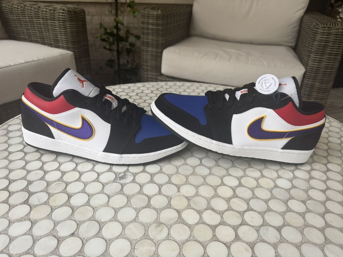 Jordan Brand 11 Jordan 1 Low Rivals Lakers Top 3 What The Size US 11 / EU 44 - 2 Thumbnail
