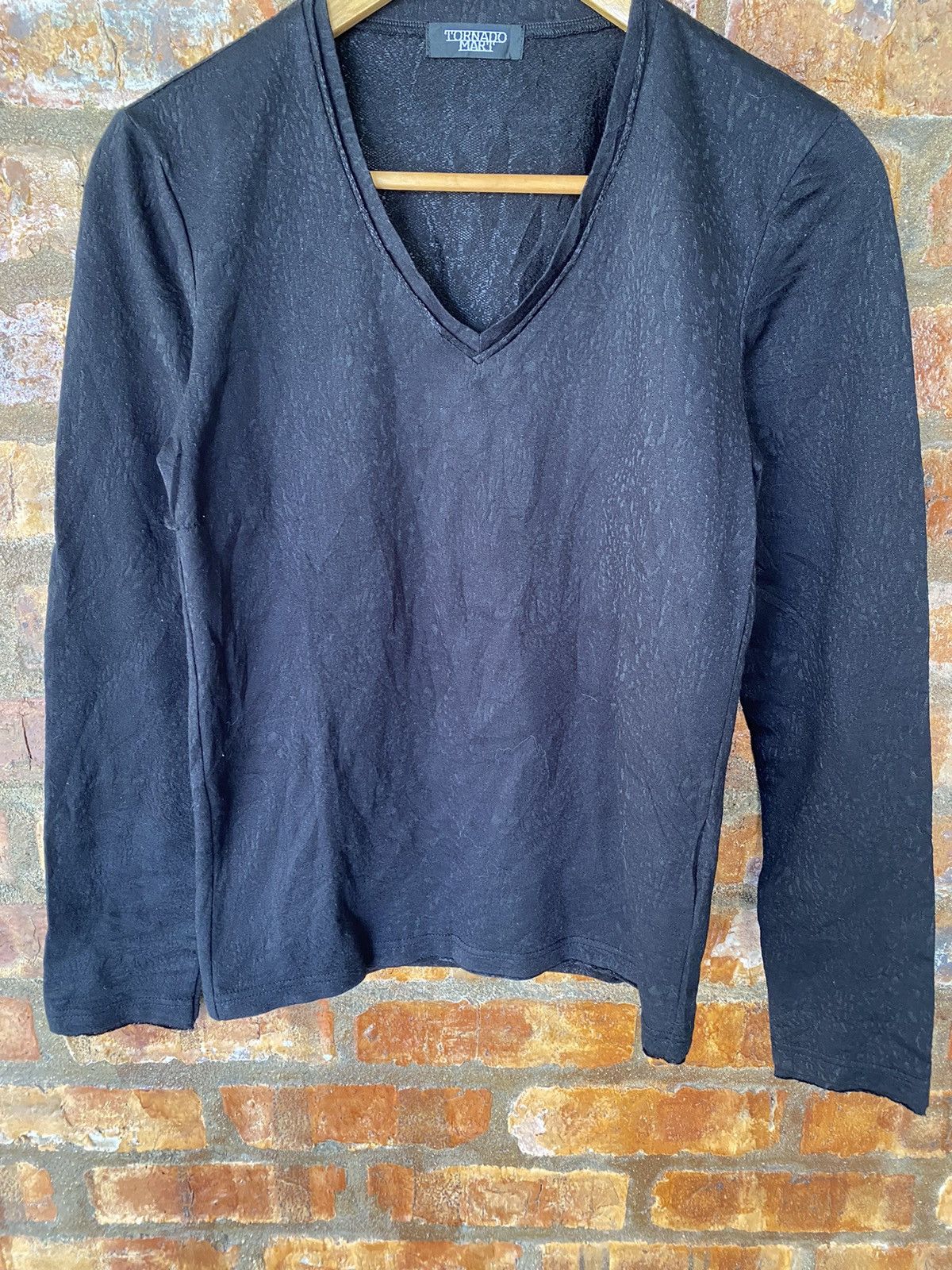Tornado Mart 2000s Tornado Mart Black snake abstract mesh mix fabric Size US XS / EU 42 / 0 - 4 Thumbnail