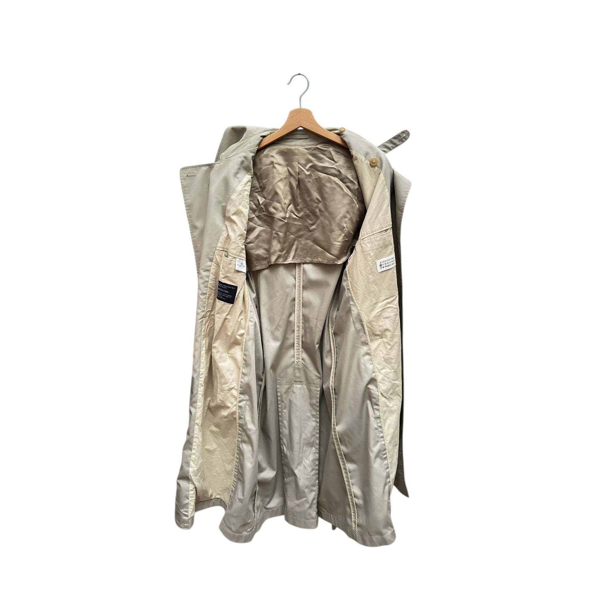 Maison Margiela Maison Martin Margiela SS 2001 Beige Trench Coat Size 50 / M Size US M / EU 48-50 / 2 - 5 Thumbnail