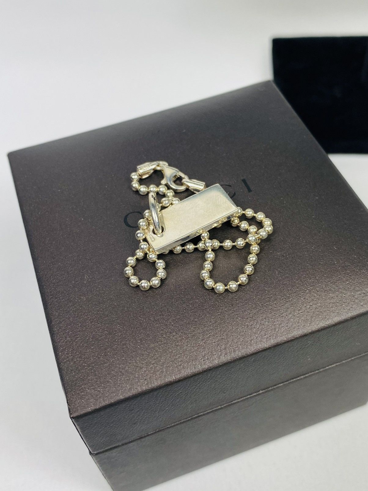 Gucci Gucci .925 Silver Logo Bracelet Size ONE SIZE - 5 Thumbnail