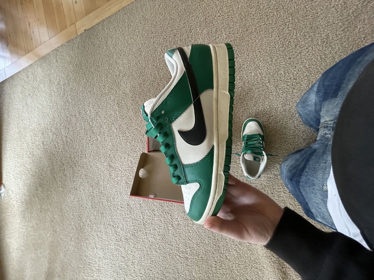 Nike Authentic Nike dunk low lottery pack - malachite size 8 Size US 8 / EU 41 - 6 Thumbnail