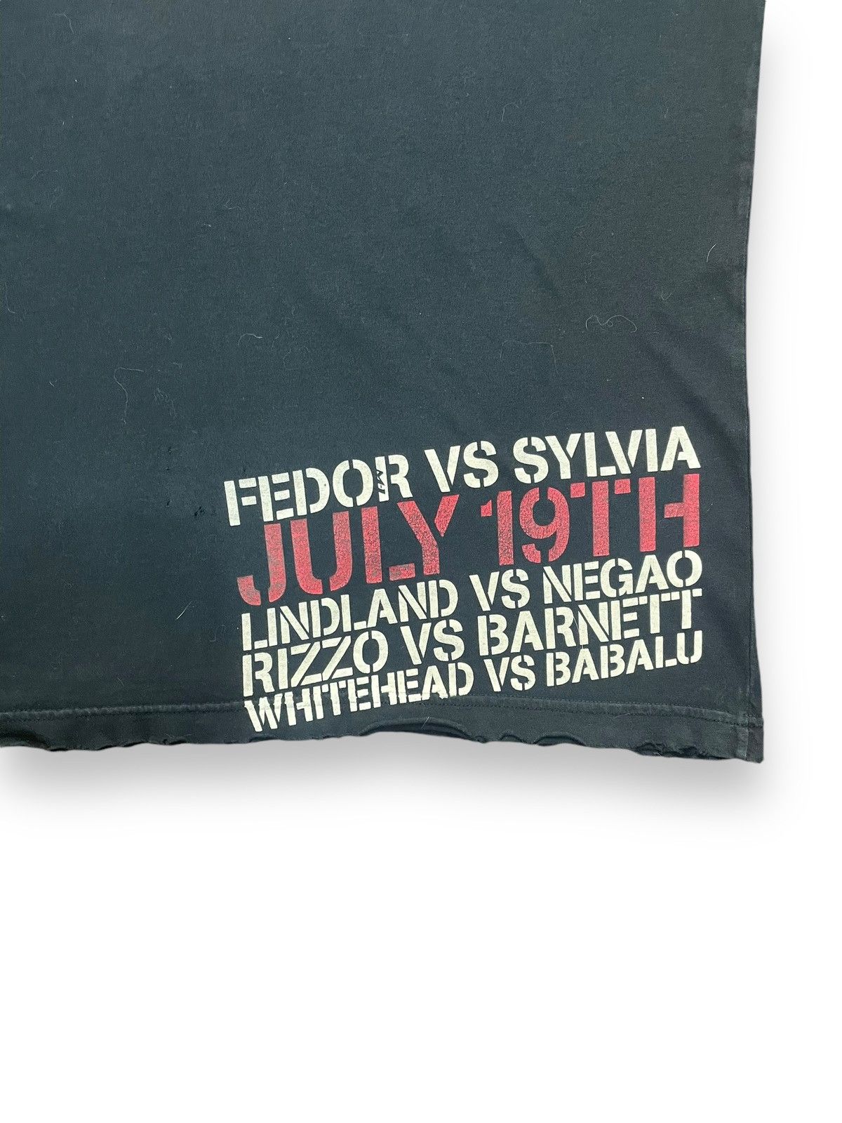 Affliction × Tapout Y2K Affliction Fedor vs Sylvia MMA Shirt Size US XXL / EU 58 / 5 - 5 Thumbnail