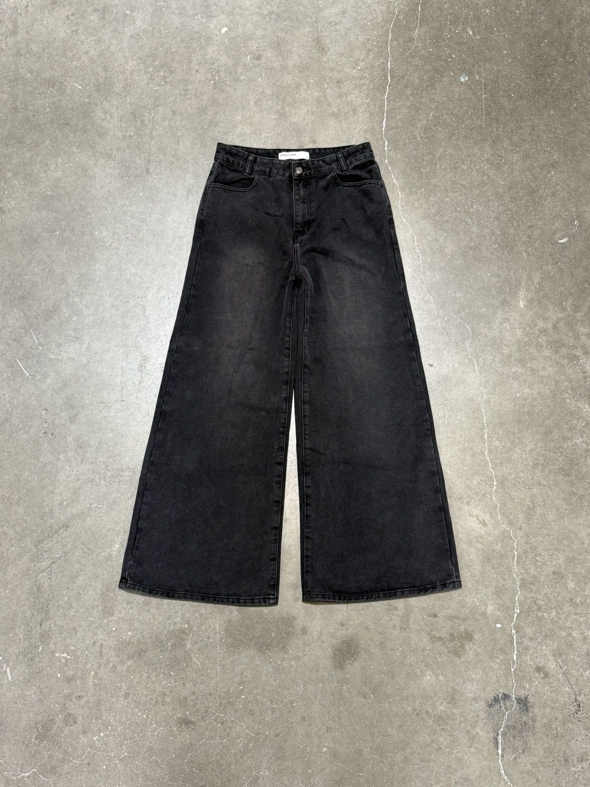 Other Fashon Garments Black Faded Denim Size US 30 / EU 46 - 1 Thumbnail