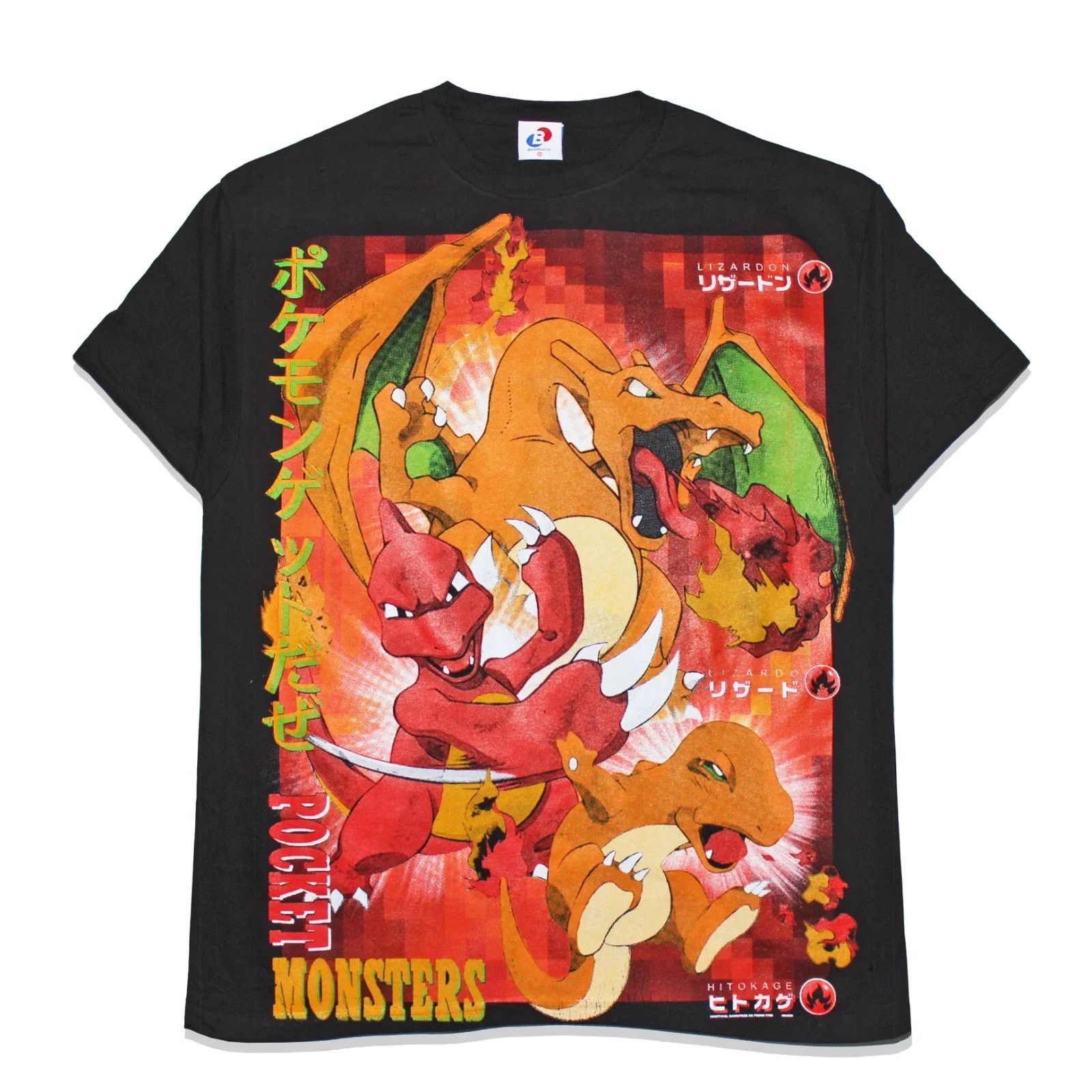 Backbone Backstock Co Pokemon Charizard Evolutions T-Shirt AOP XL Size US XL / EU 56 / 4 - 1 Thumbnail