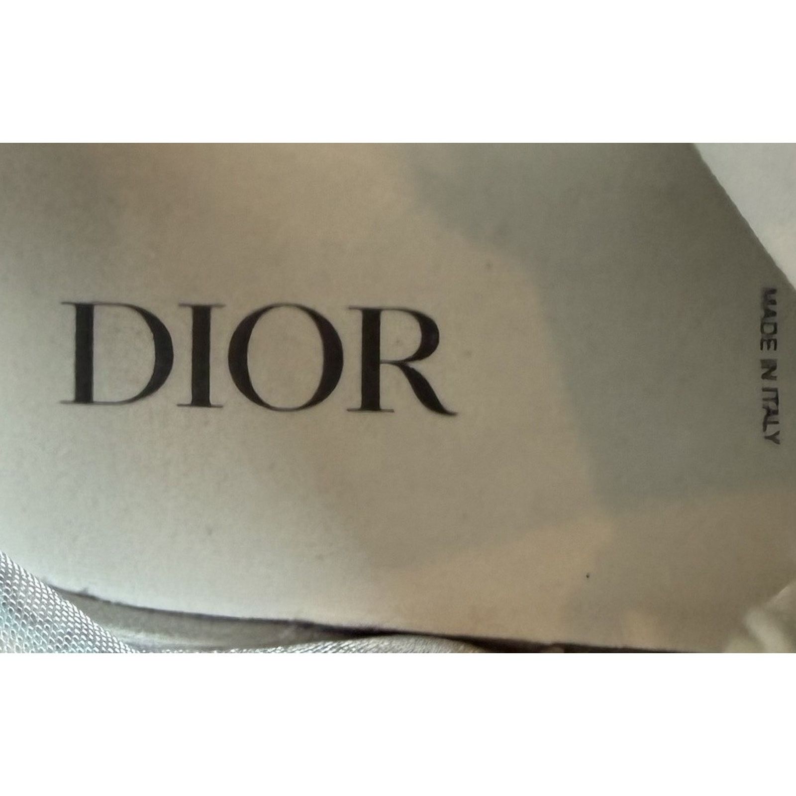 Dior Size 40EU/7US - Dior B23 High Dior White/Blue Size US 7 / EU 40 - 8 Thumbnail