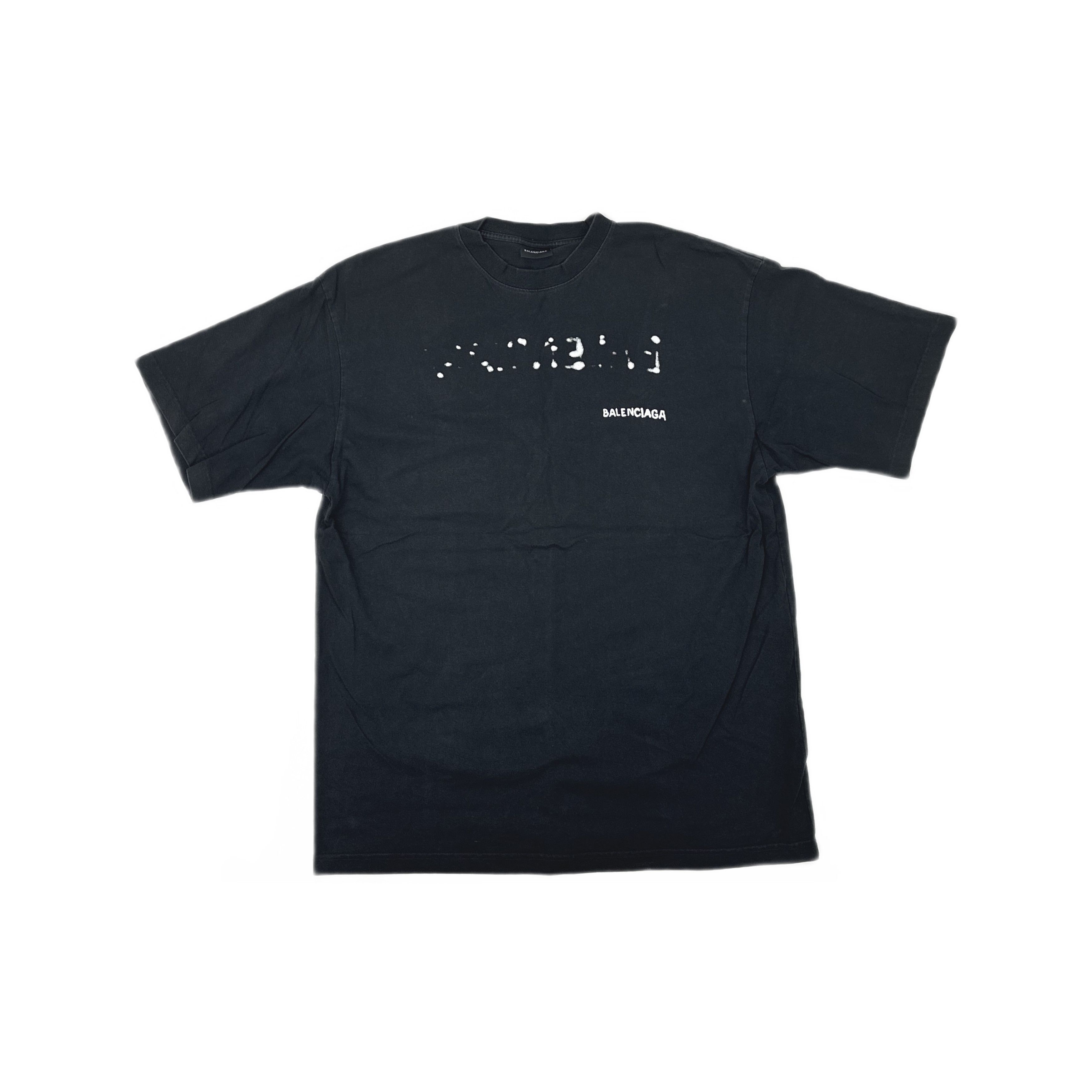 Balenciaga Balenciaga Logo Short Sleeve T-Shirt Size M Size US M / EU 48-50 / 2 - 1 Thumbnail