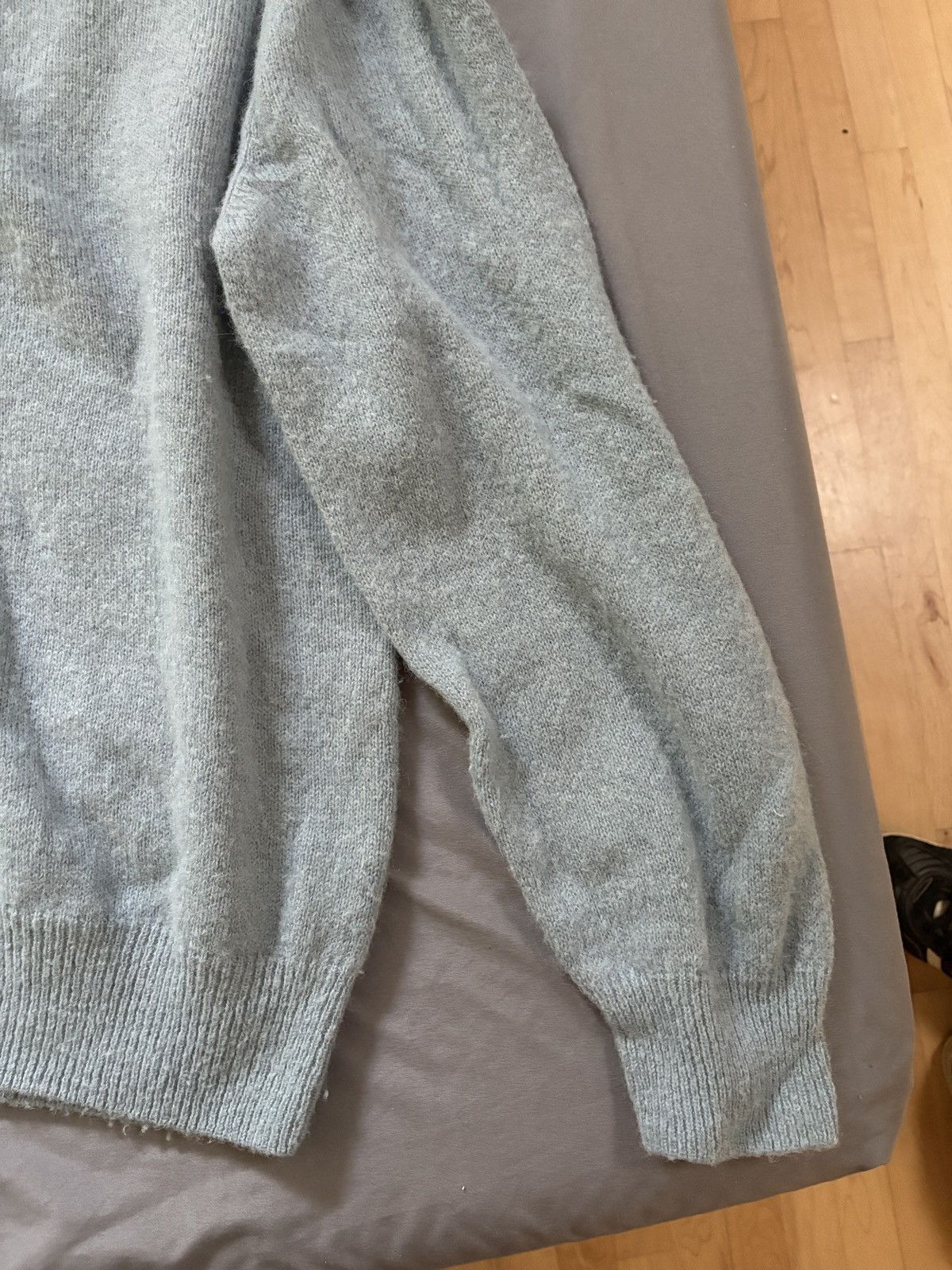 A.P.C. Light Blue APC Sweater Size US XXL / EU 58 / 5 - 5 Thumbnail