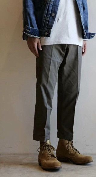 Visvim Visvim 20ss High Water Chino casual pants Chino pants Size US 32 / EU 48 - 10 Thumbnail
