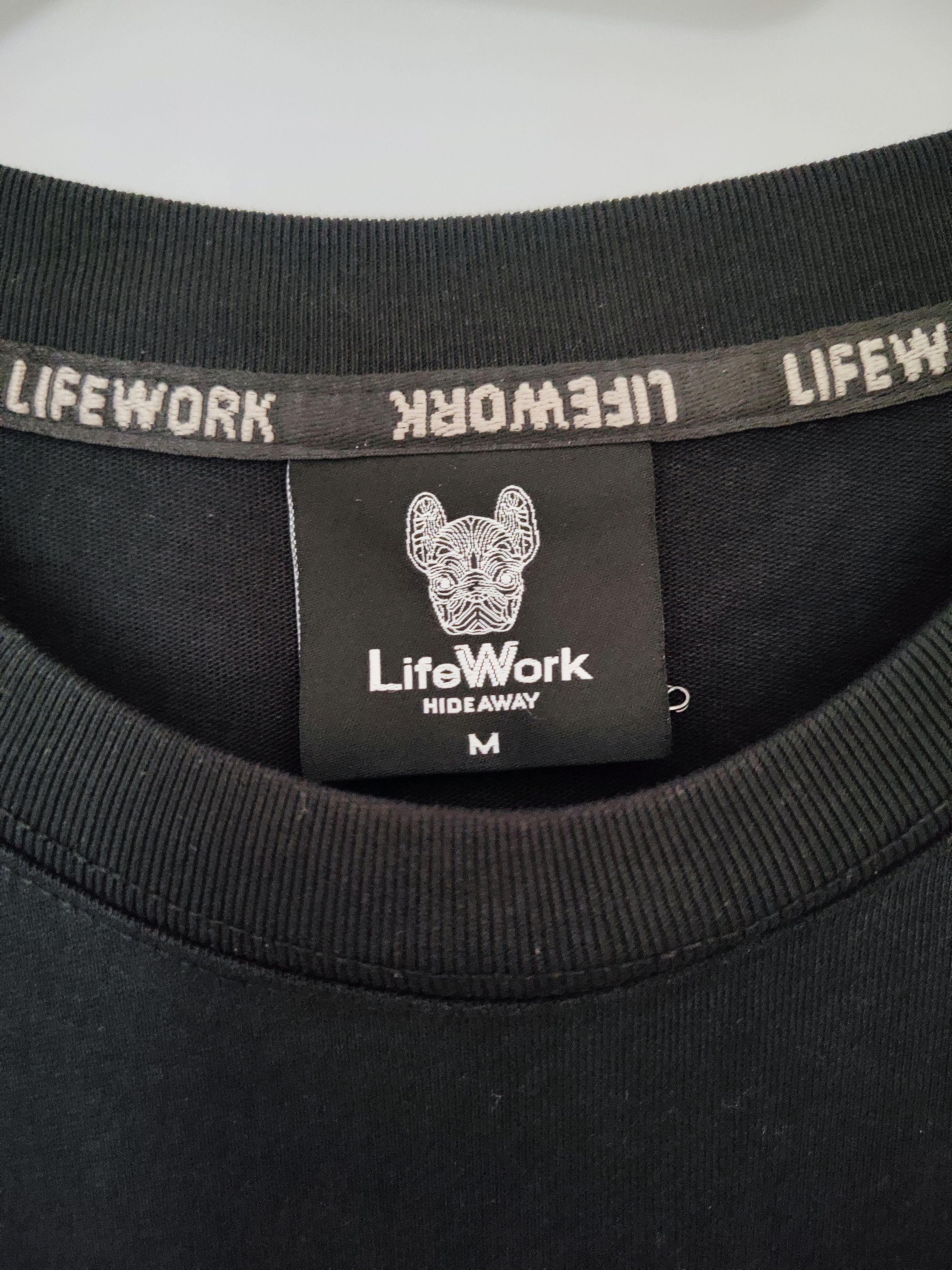 Designer × Japanese Brand LIFEWORK STREETWEAR HIDEAWAY CO BLACK SHIRT Size US M / EU 48-50 / 2 - 3 Thumbnail