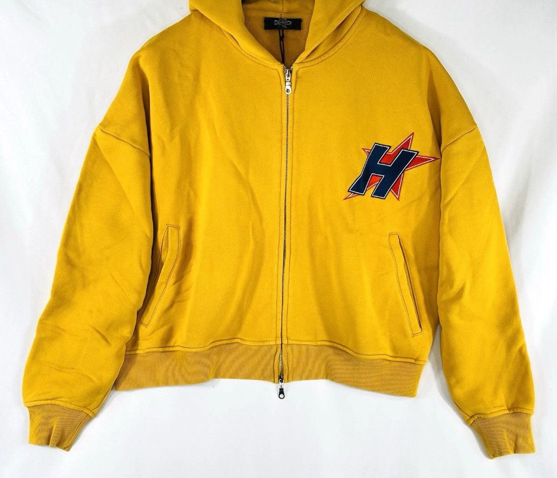 HMDD HMDD Yellow H Star Hoodie Size US M / EU 48-50 / 2 - 1 Thumbnail