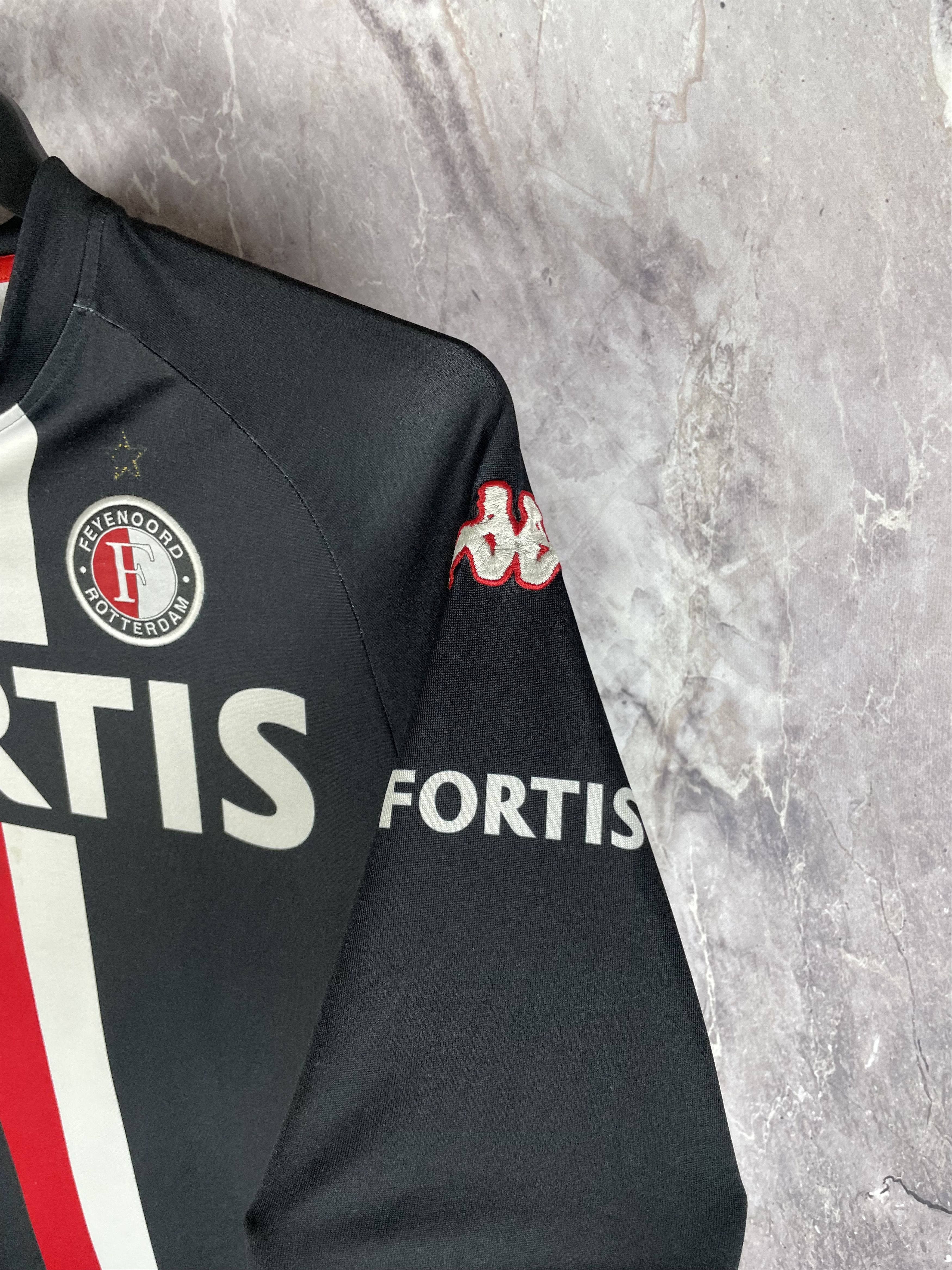 Kappa JERSEY FEYENOORD 2007-2008 VINTAGE RARE [XL] Size US XL / EU 56 / 4 - 6 Thumbnail